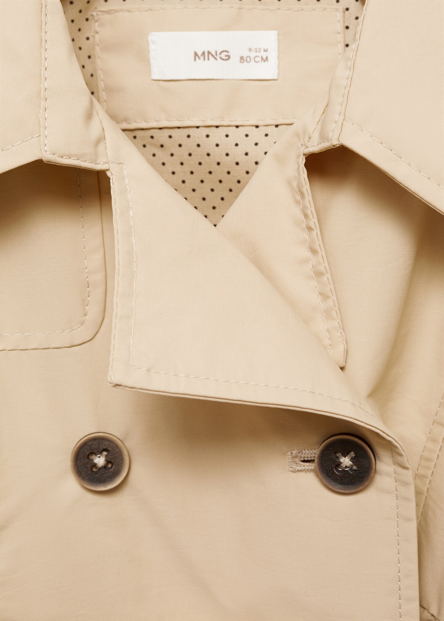 Buttons trench waistcoat - Details of the article 8