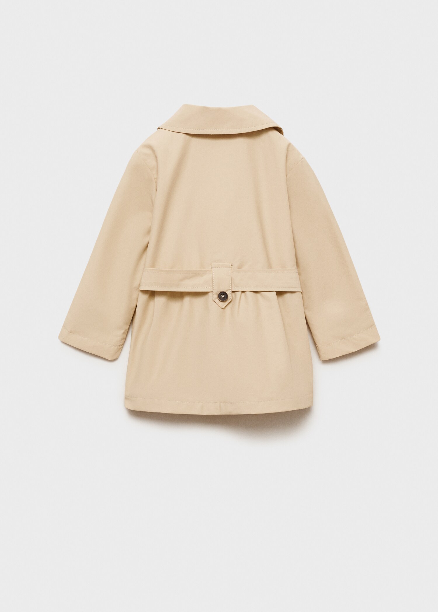 Buttons trench waistcoat - Reverse of the article