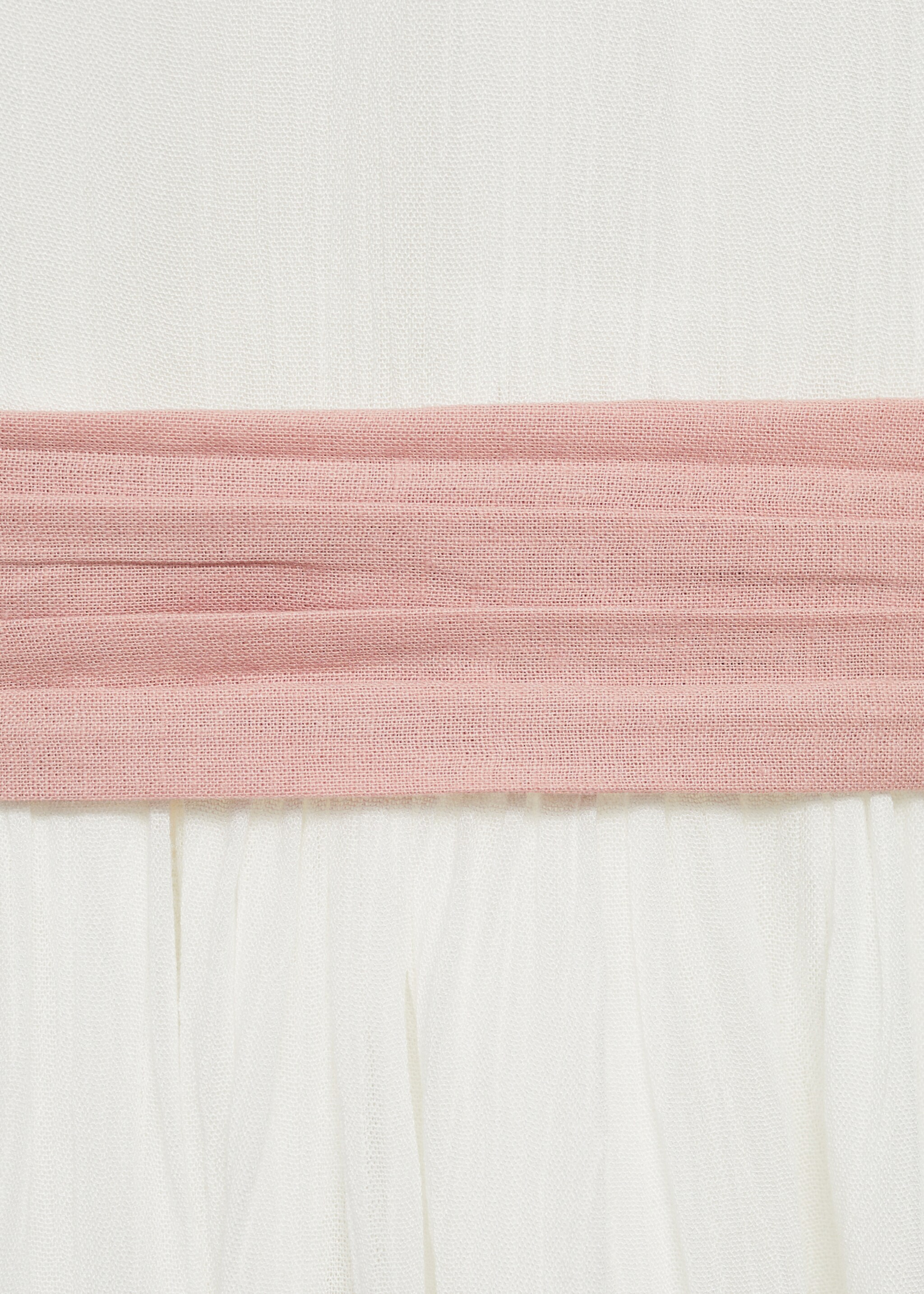 Vestit detall brodat - Detall de l'article 0, Blanc. Ref: 87053635-00.