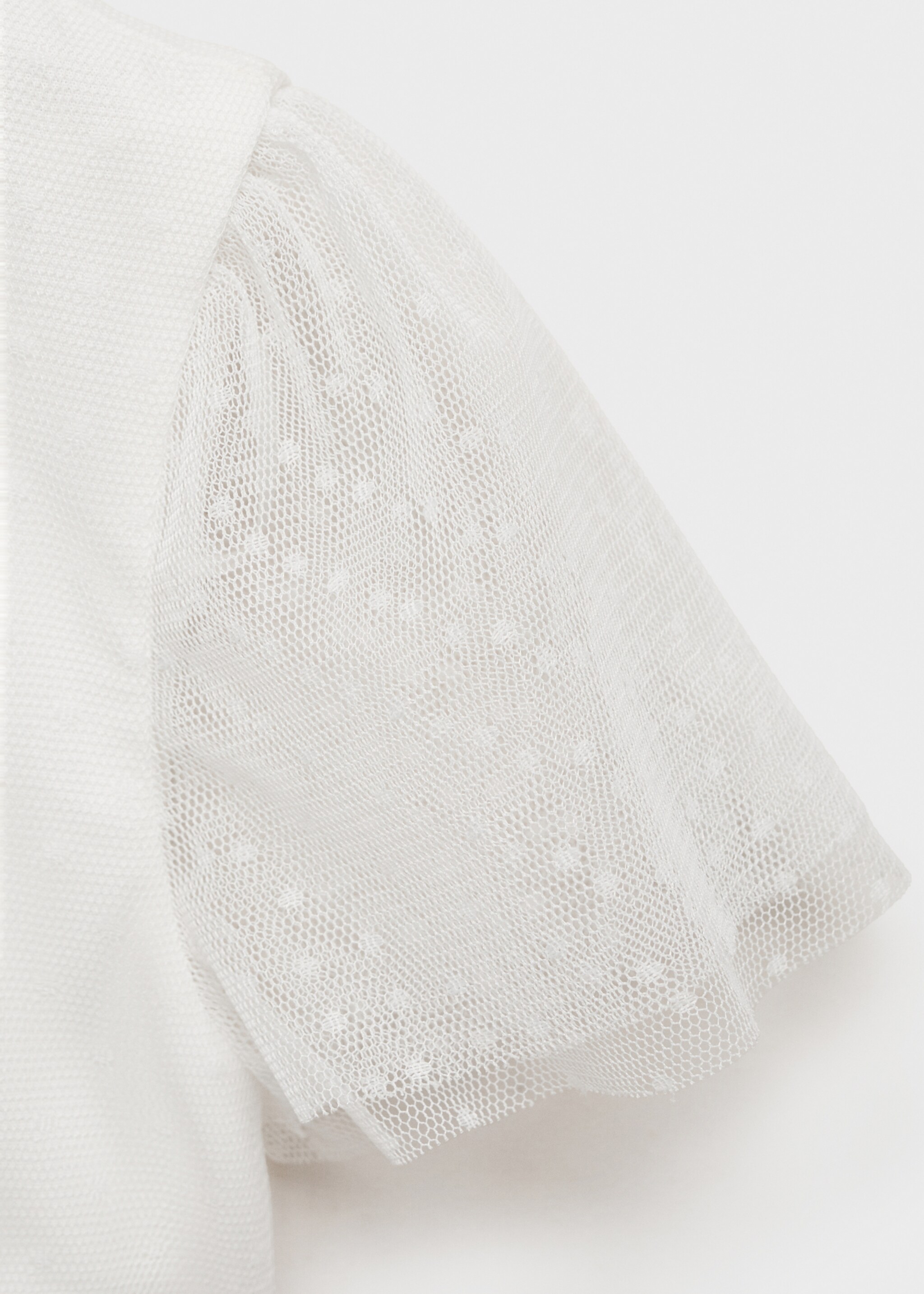 Robe jupe contrastante - Détail de l'article 8, Blanc. Ref: 87053638-00.