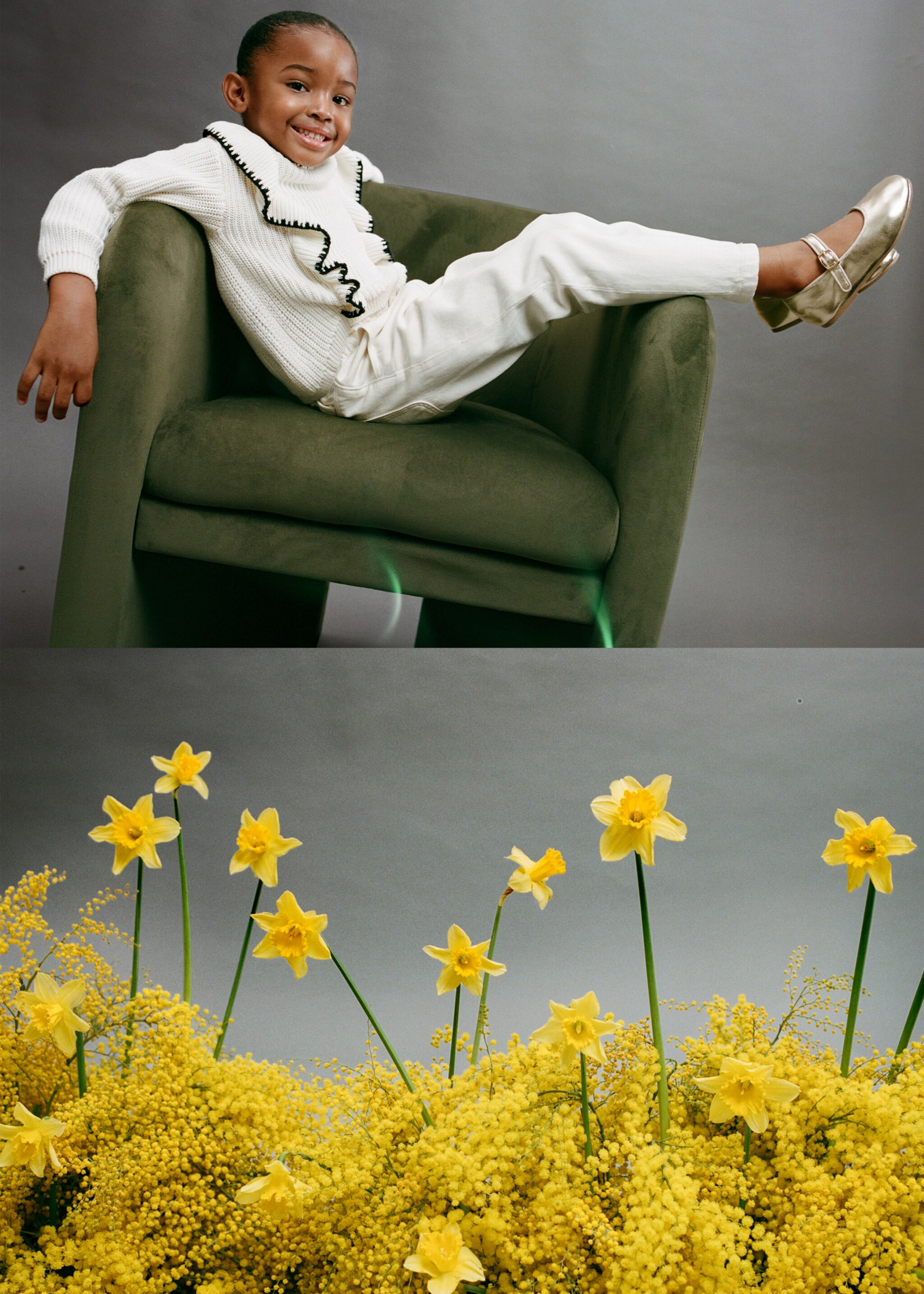 Jersei punt contrast - Detall de l'article 5, Cru. Ref: 87053647-00.