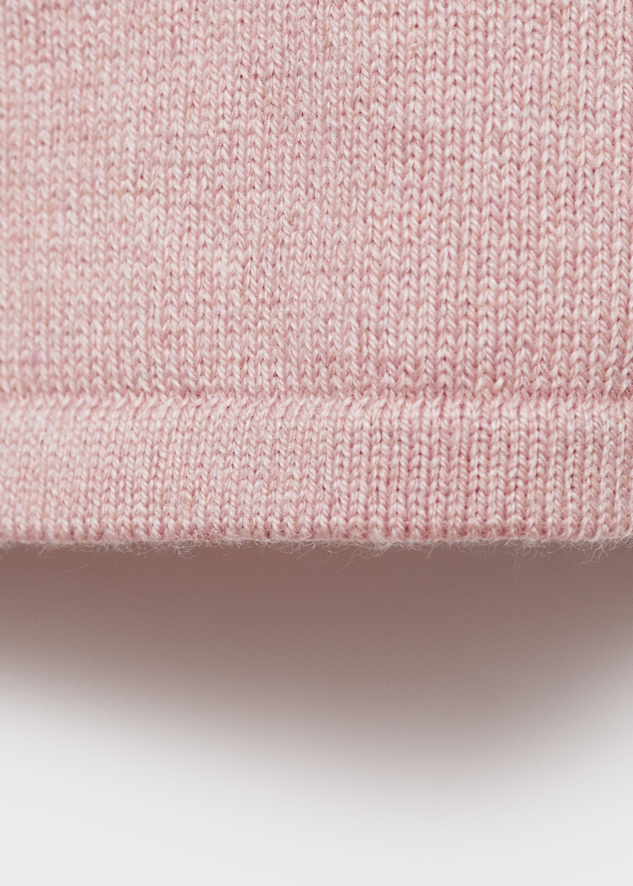 Càrdigan punt detalls calats - Detall de l'article 0, Rosa pal. Ref: 87053648-00.