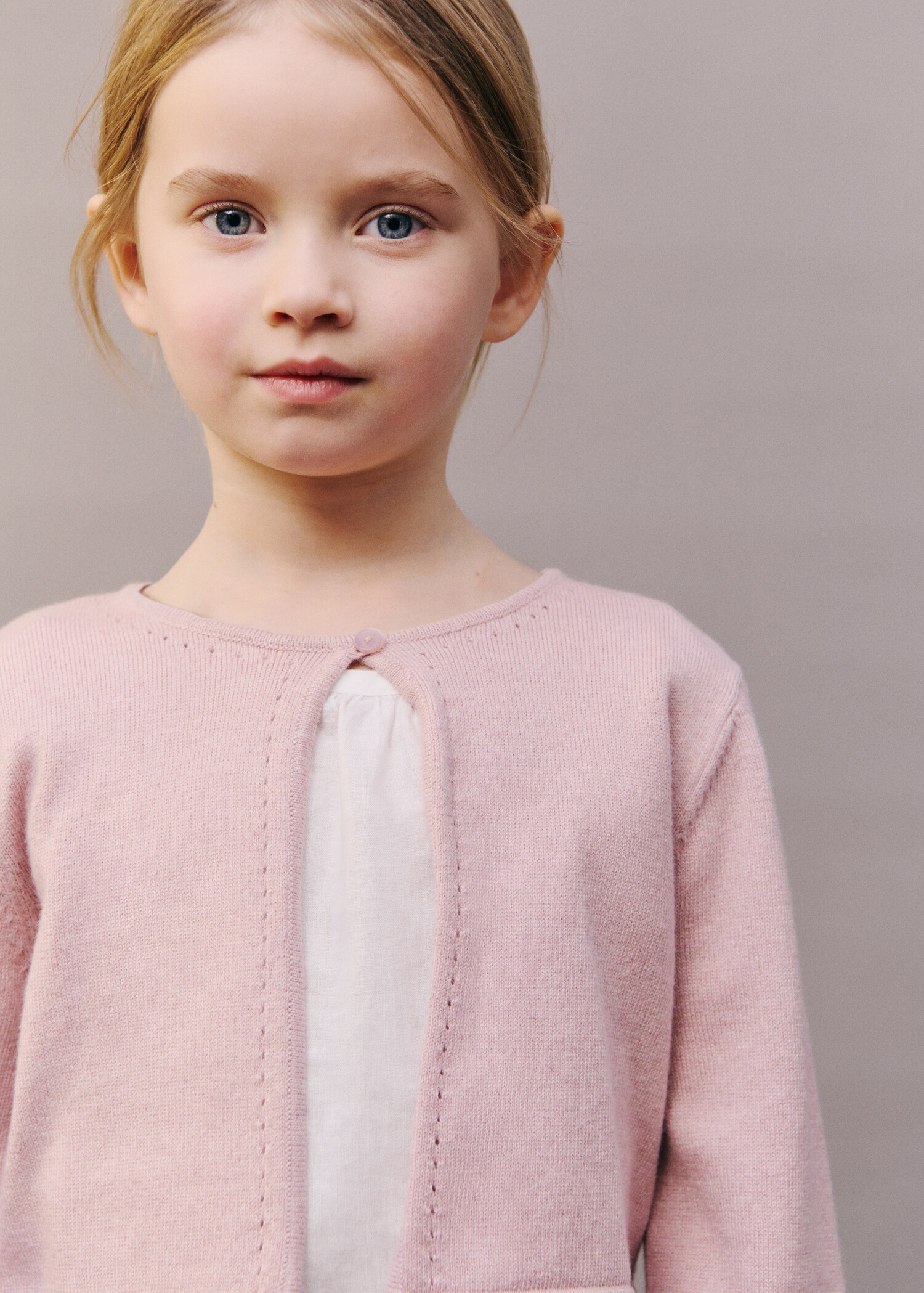 Càrdigan punt detalls calats - Detall de l'article 5