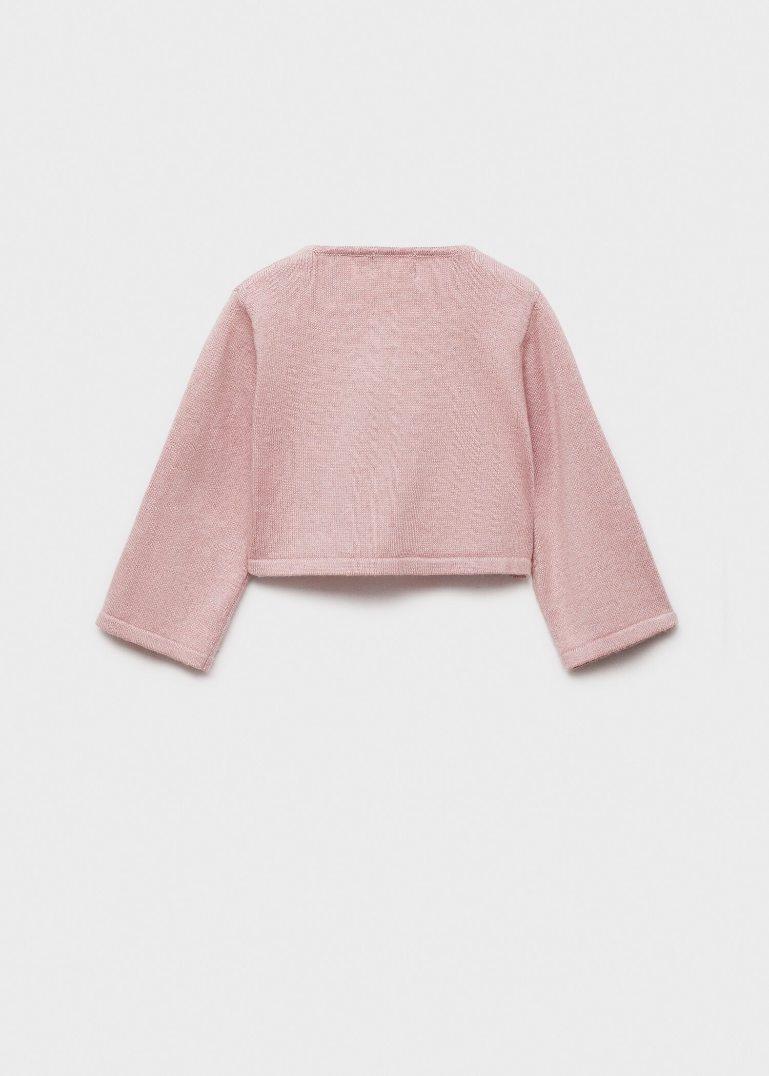 Càrdigan punt detalls calats - Revers de l'article