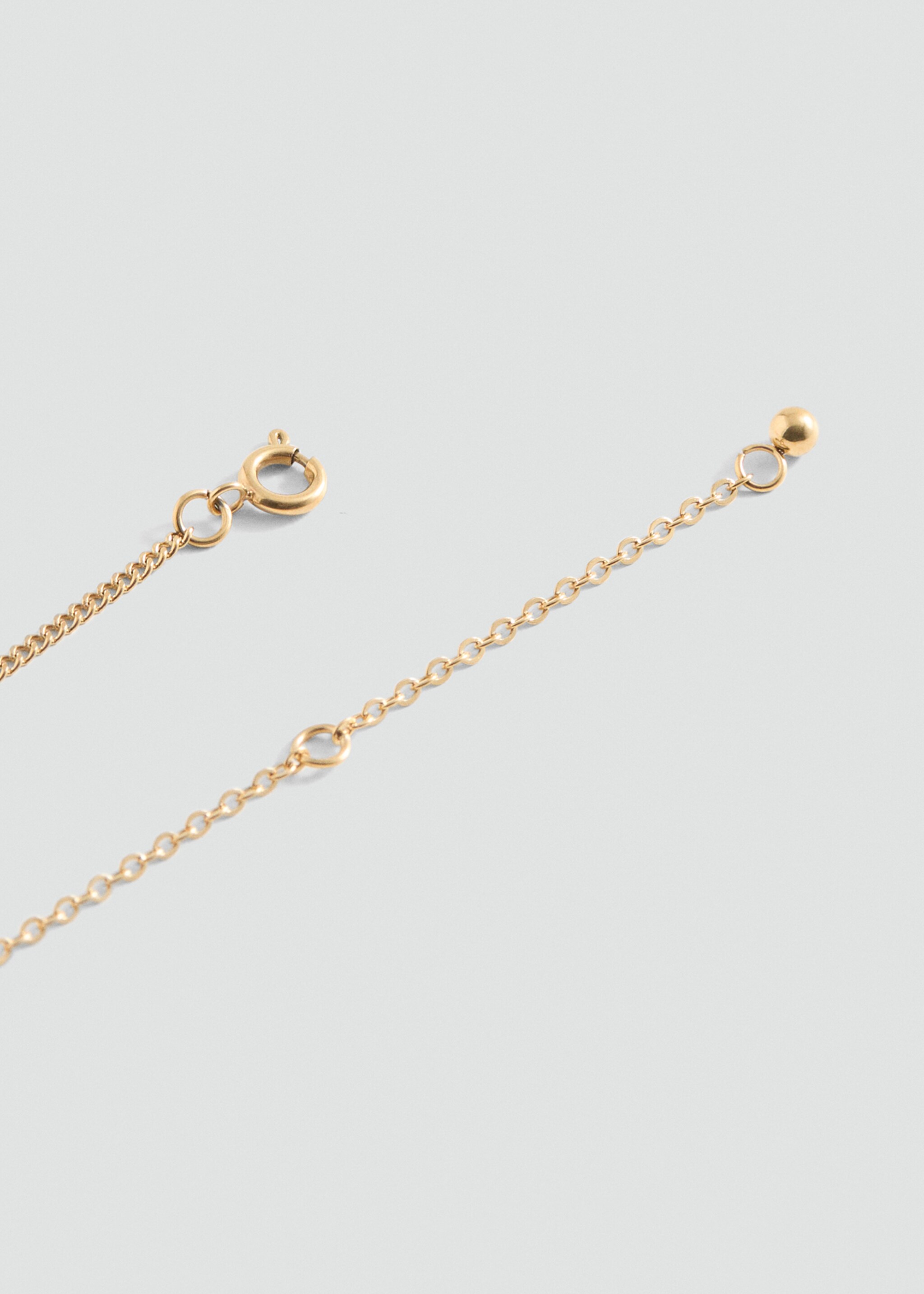 Set aus Halskette und Ohrringen - Detail des Artikels 1, Gold. Ref: 87053651-00.