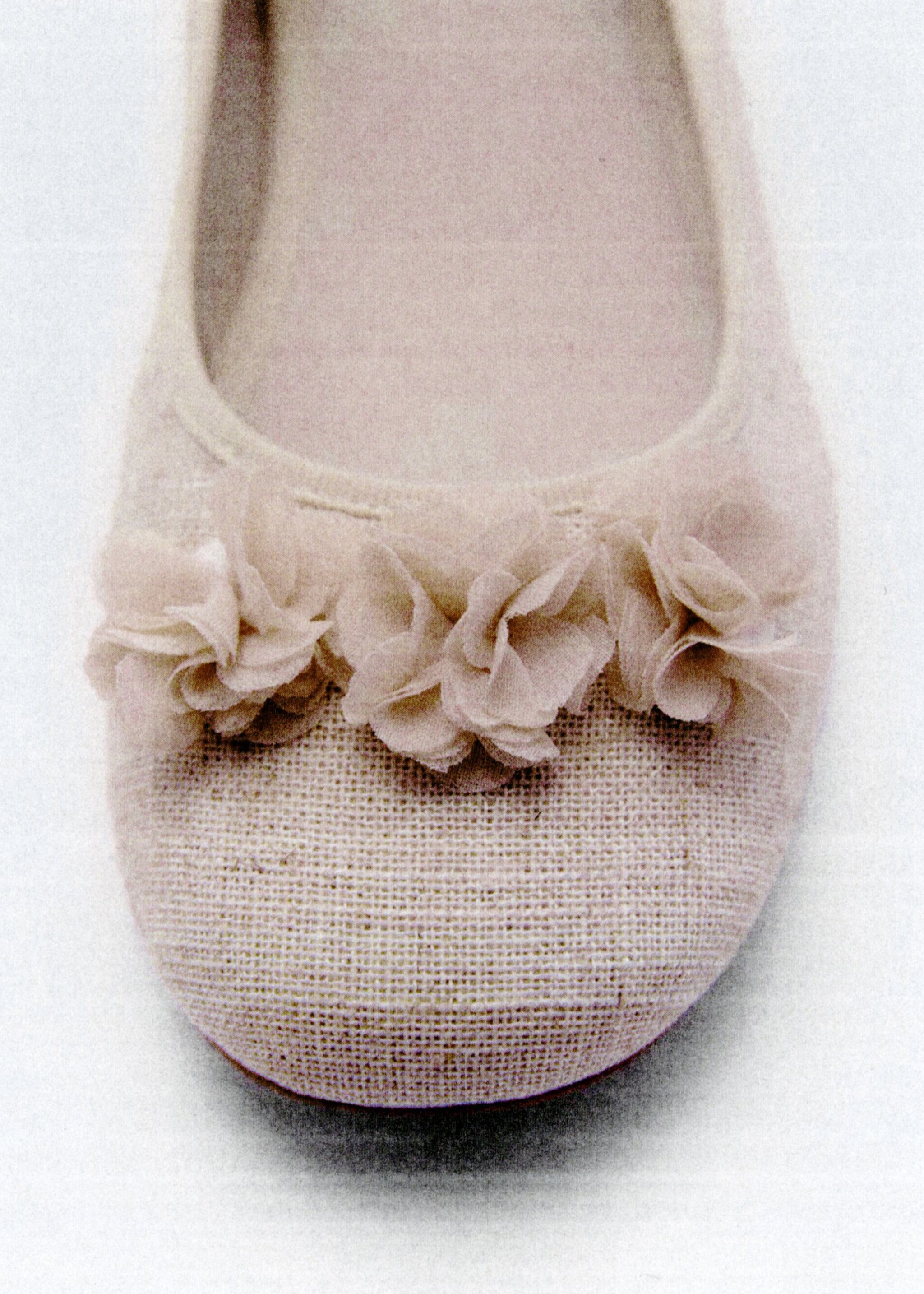 Ballerines décoration fleurs - Détail de l'article 5, Écru. Ref: 87053652-00.
