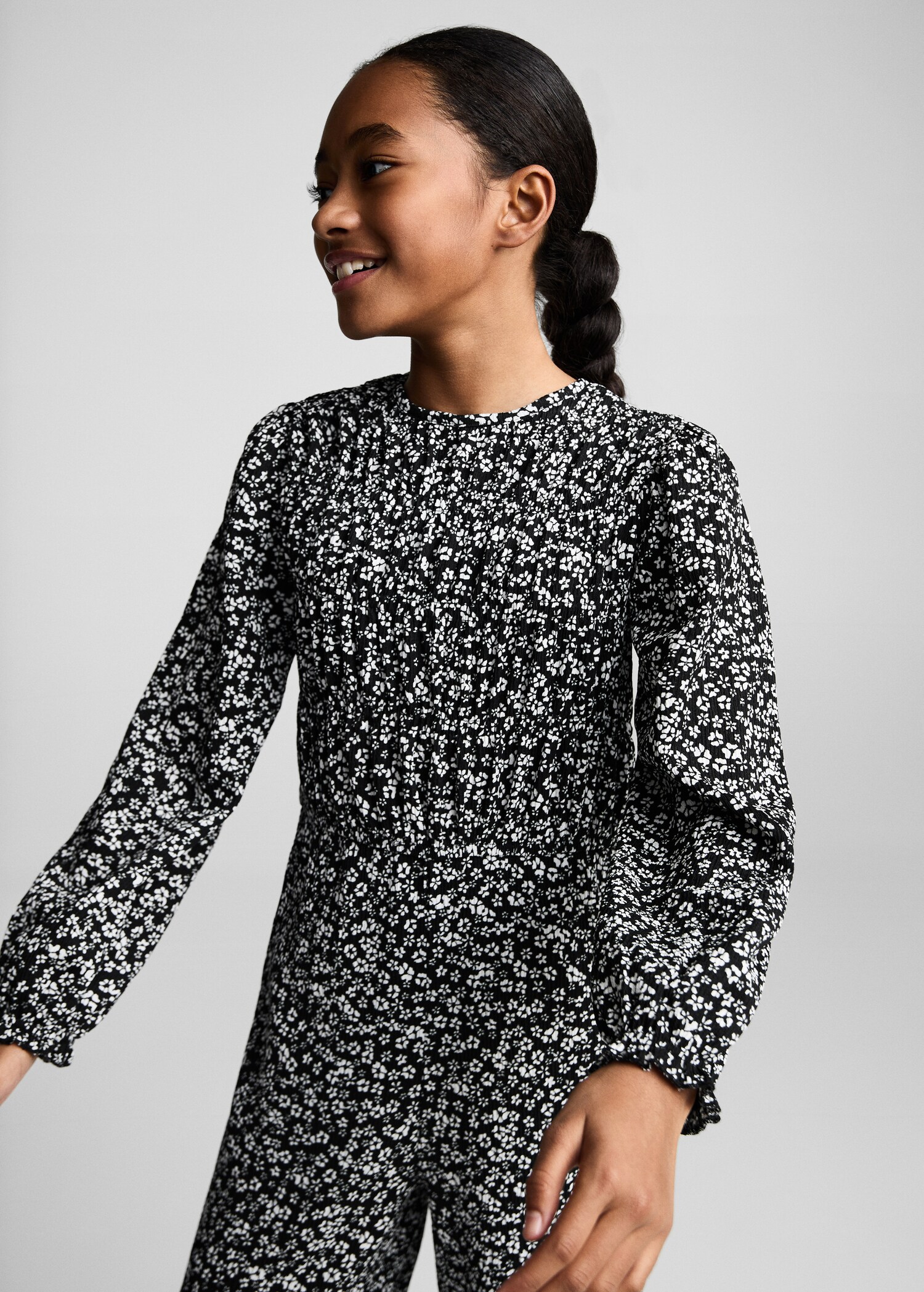 Granota estampat floral - Pla mig