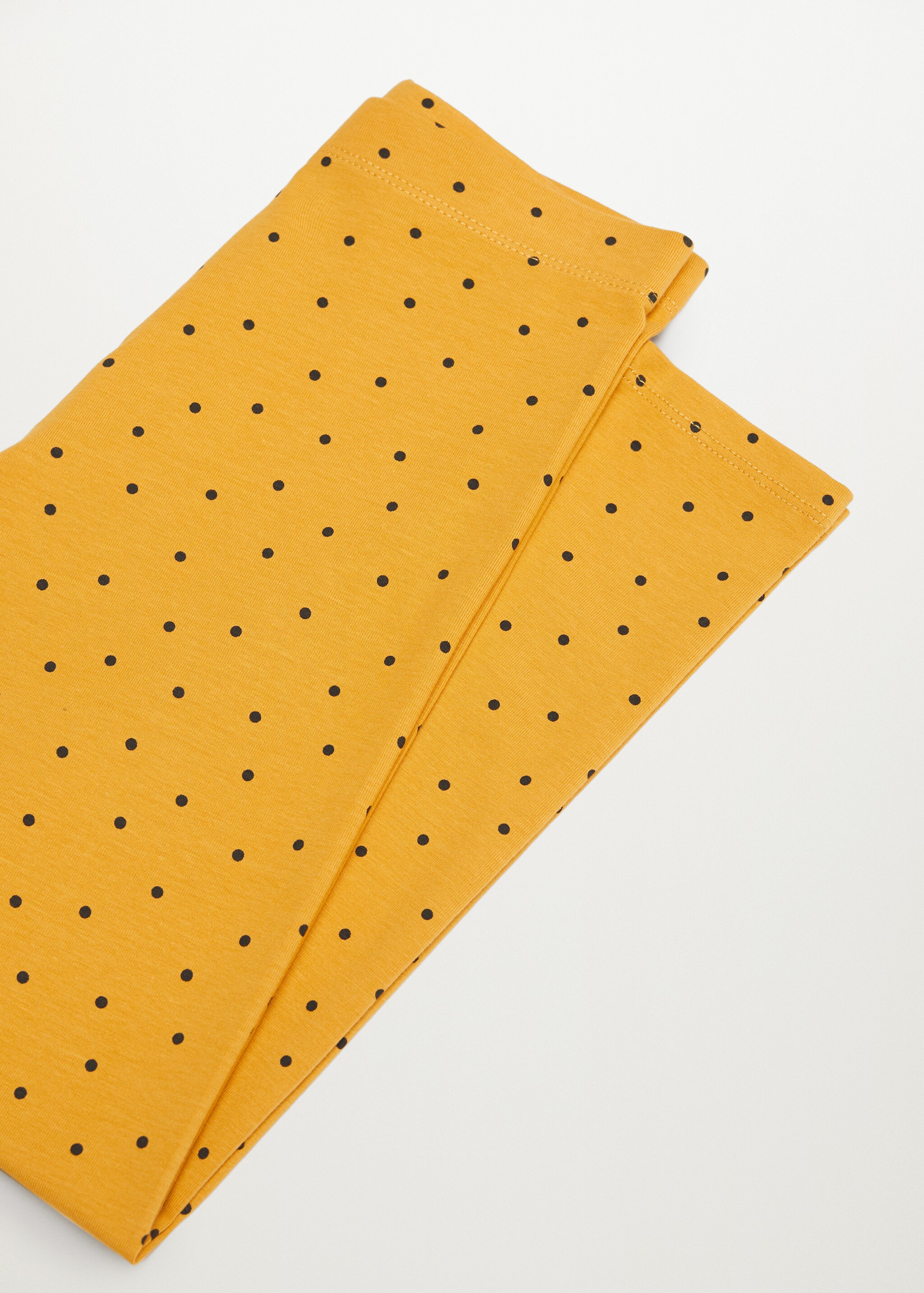 Organic cotton printed leggings - Details of the article 8