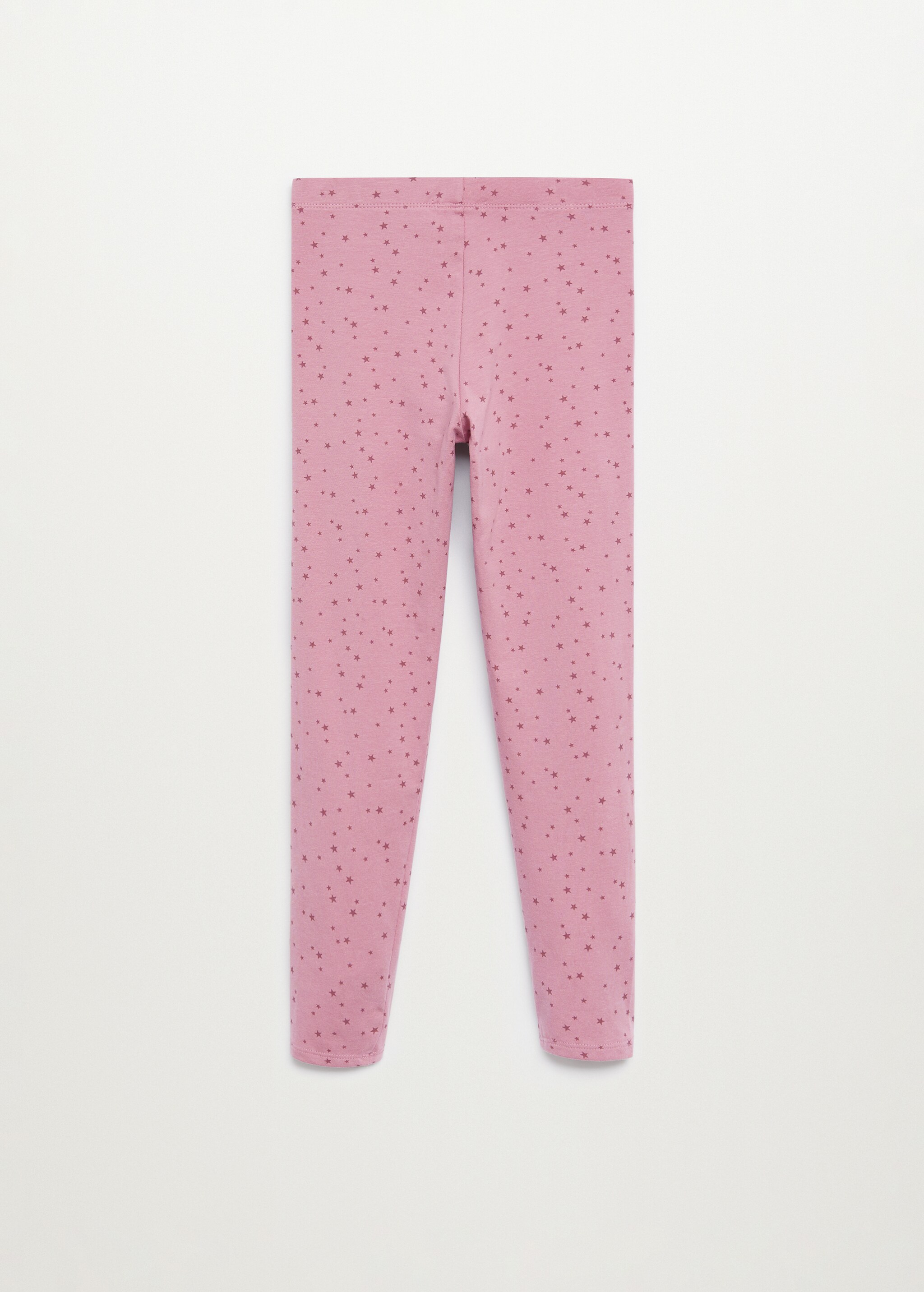 Organic cotton printed leggings - Reverse of the article