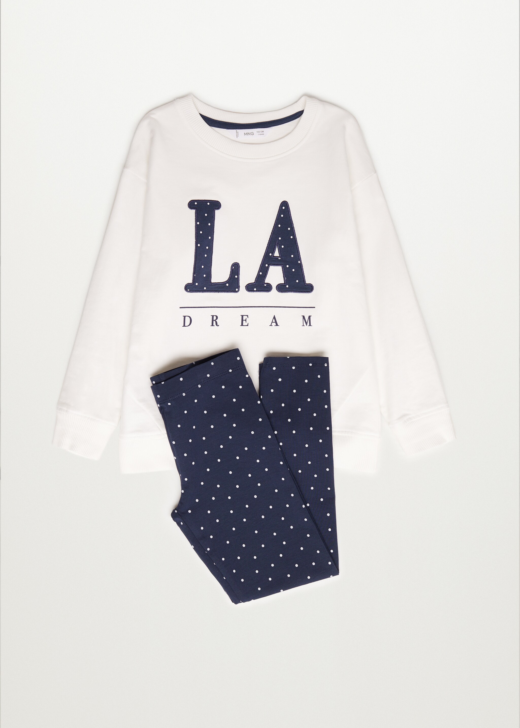 Organic cotton printed leggings - Details of the article 9