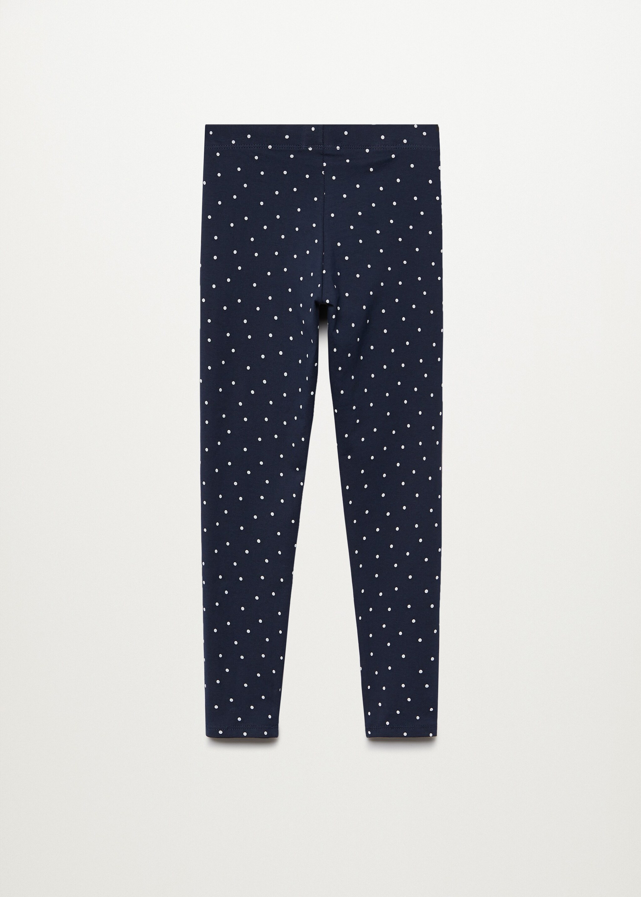 Organic cotton printed leggings - Reverse of the article