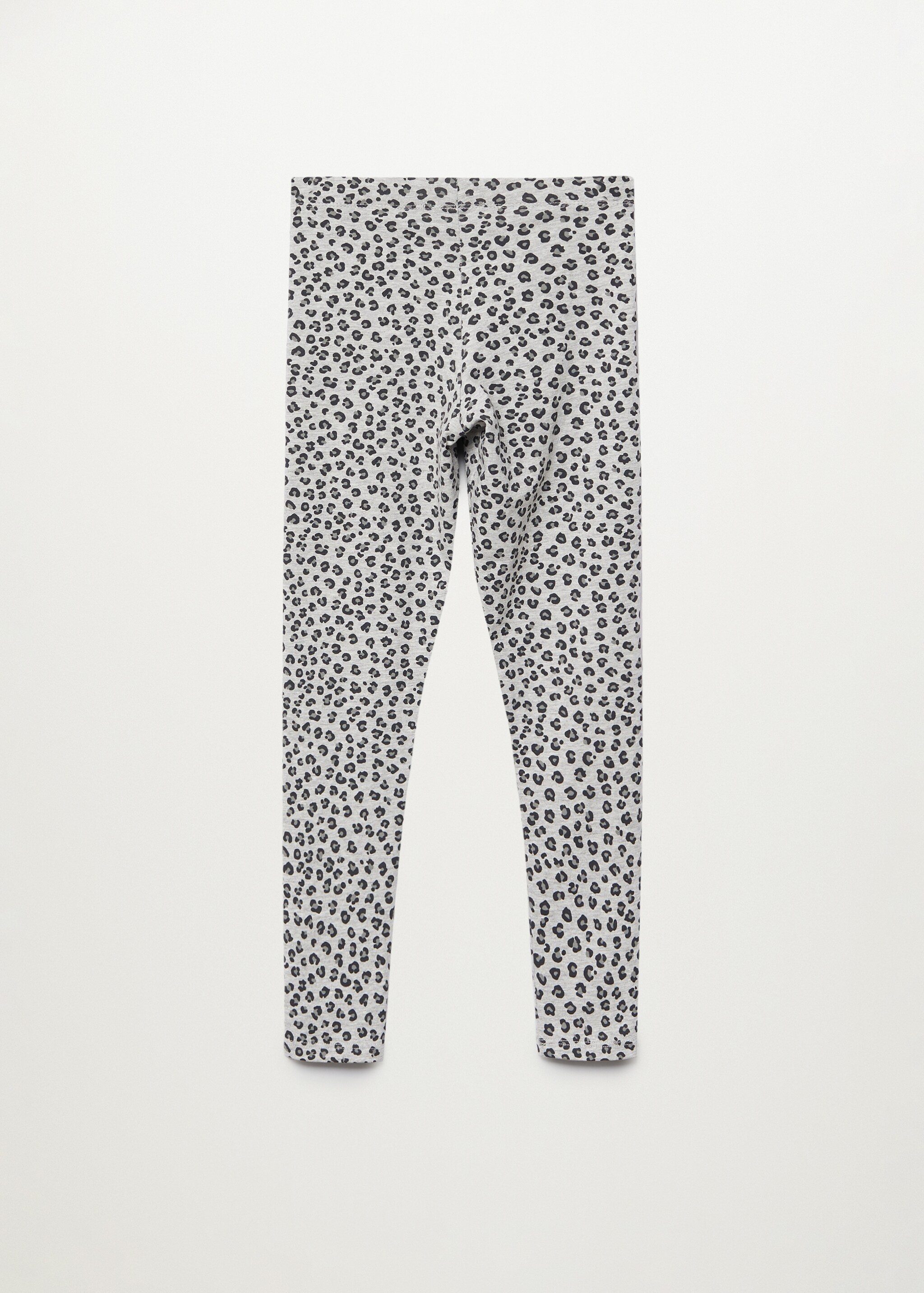 Organic cotton printed leggings - Reverse of the article