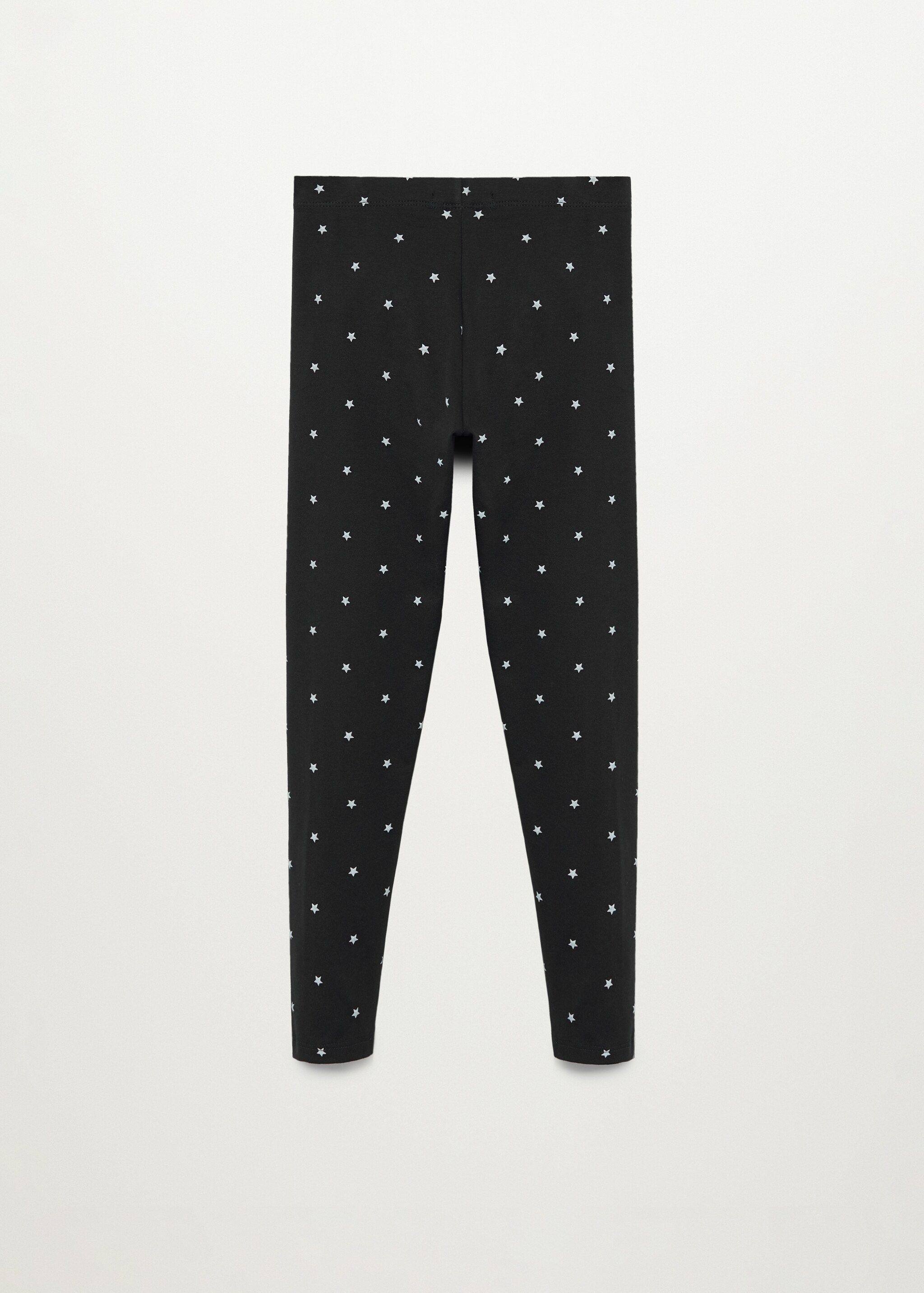 Organic cotton printed leggings - Reverse of the article