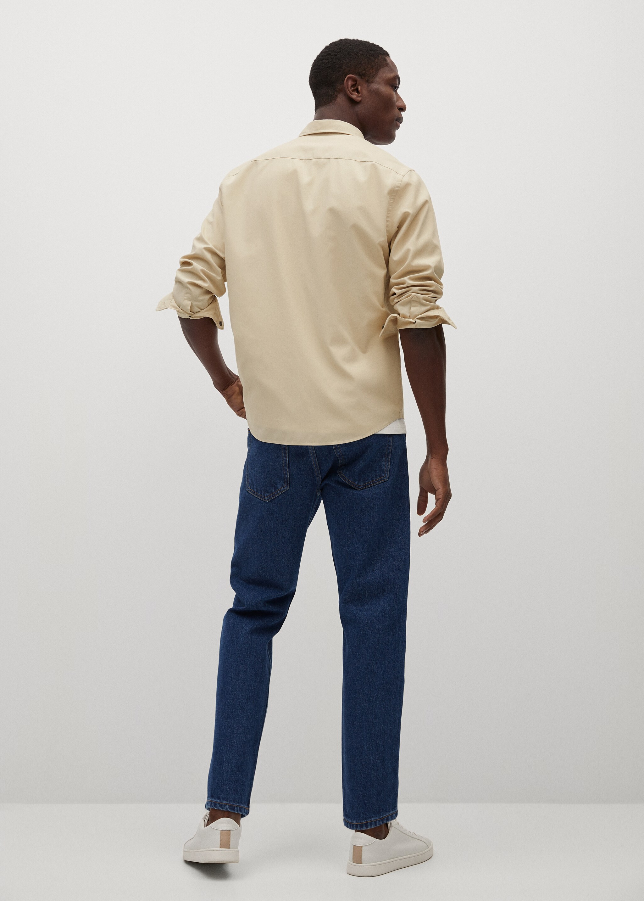 Bavlněná košile regular fit soft - Zadní strana zboží