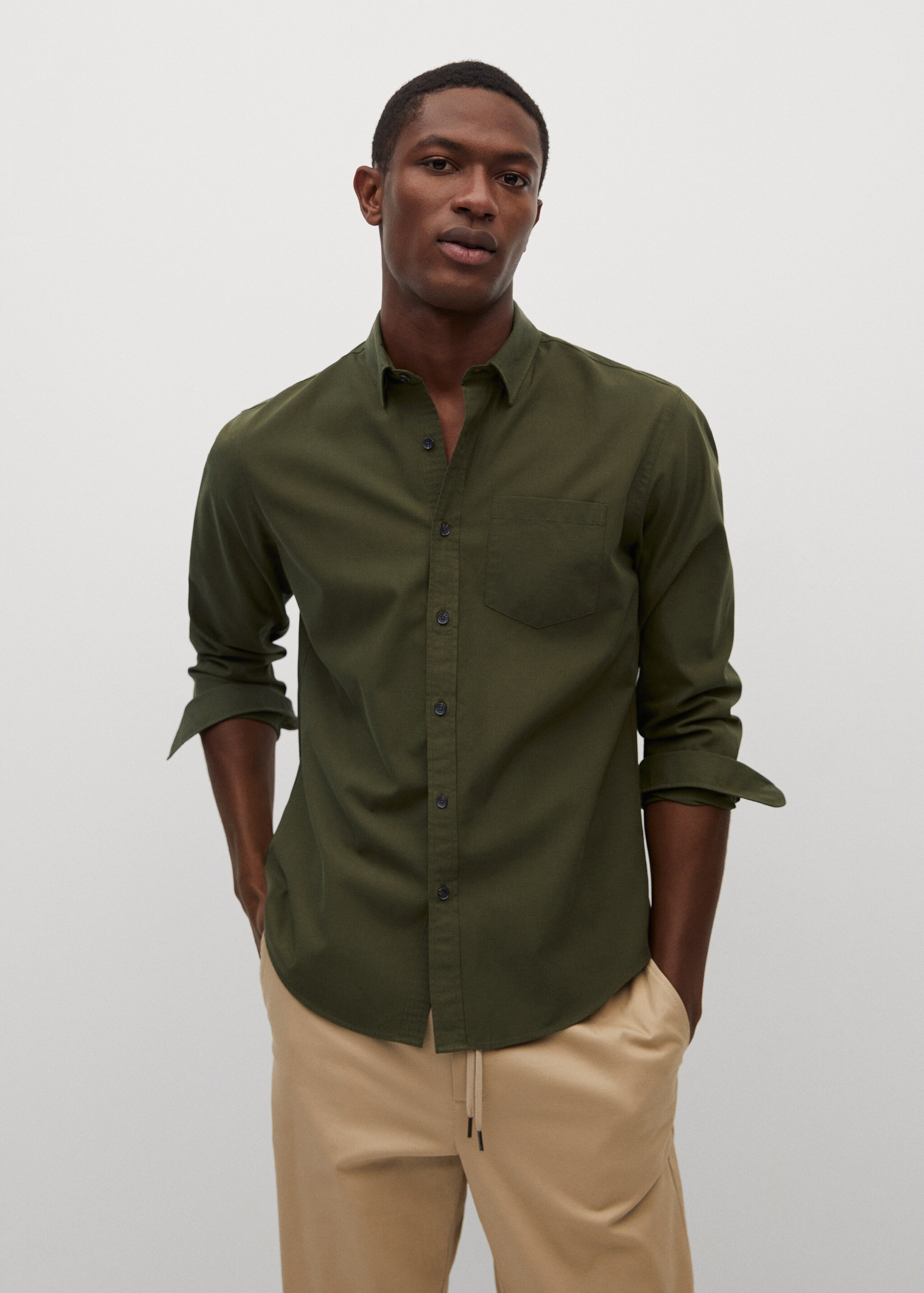 Bavlněná košile regular fit soft - Detail zboží 1
