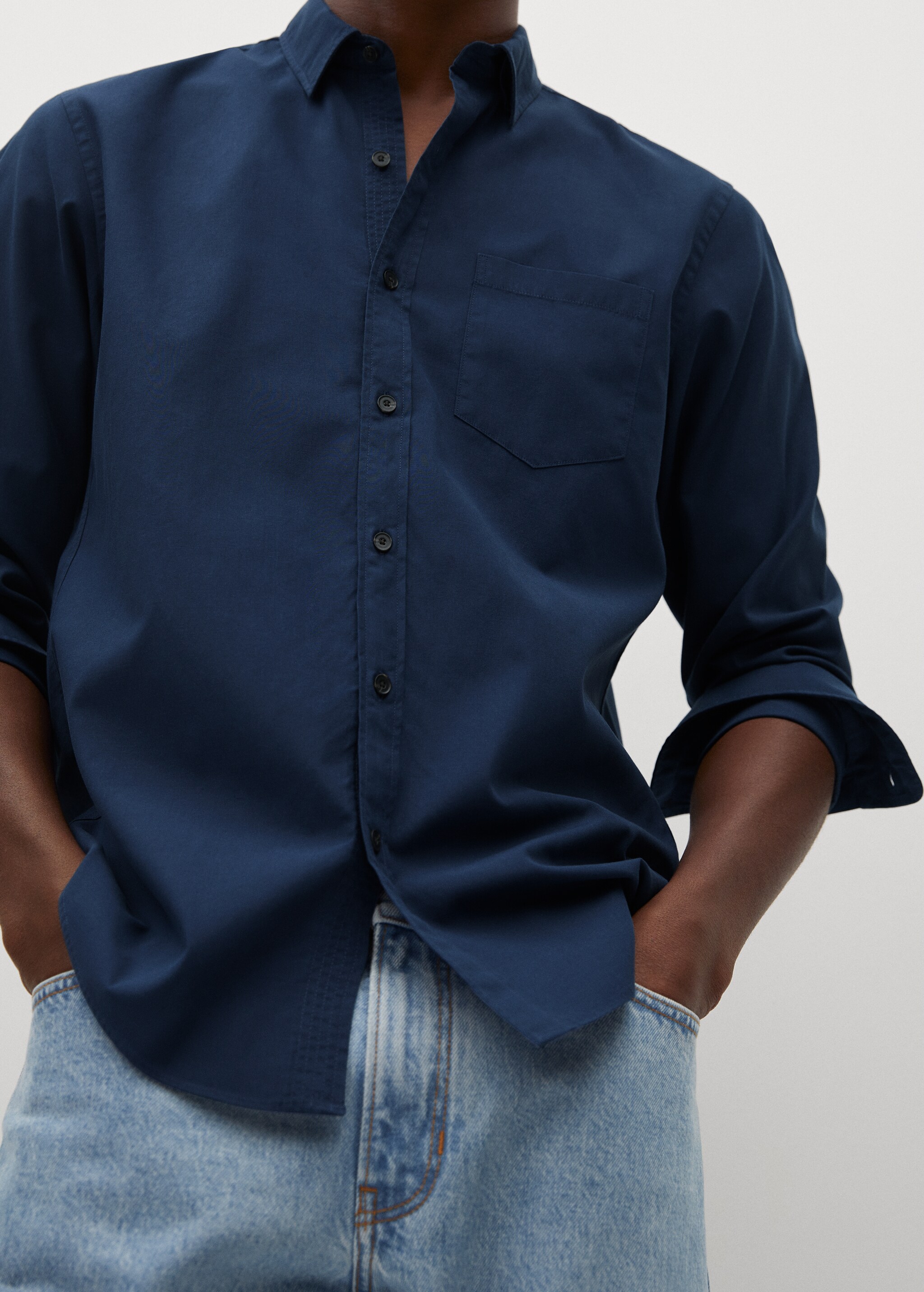 Bavlněná košile regular fit soft - Detail zboží 1