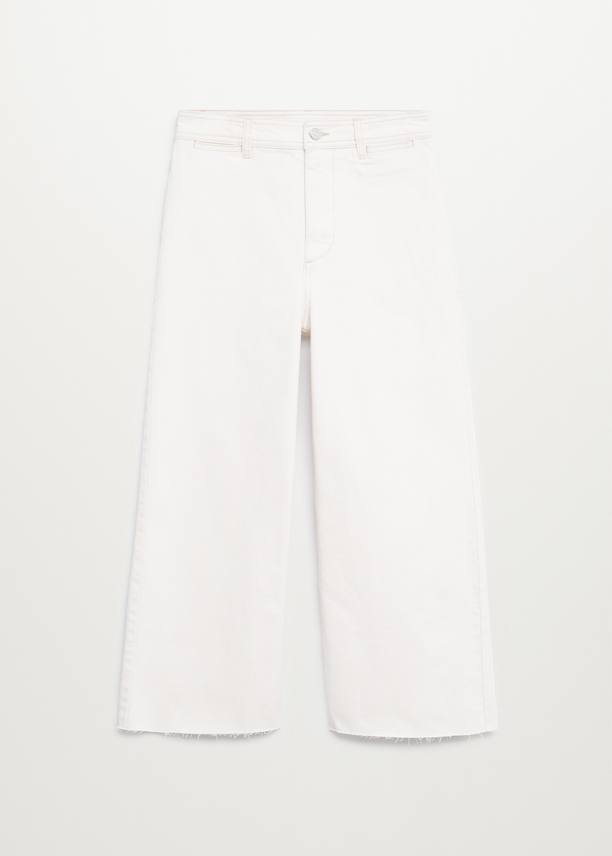 Džíny culottes s vysokým pasem - Zboží bez modelu