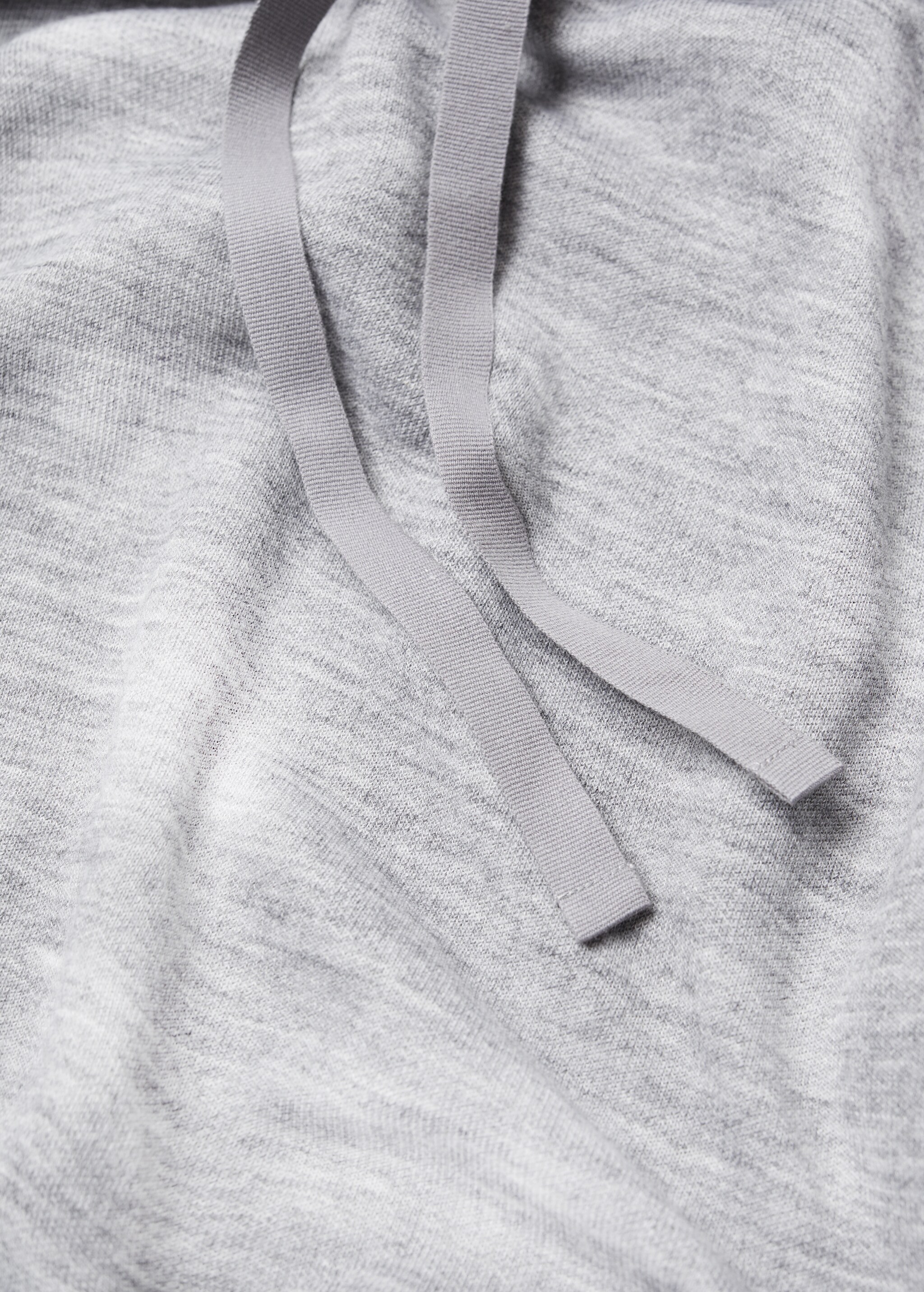 Hooded knit sweatshirt - Details of the article 8