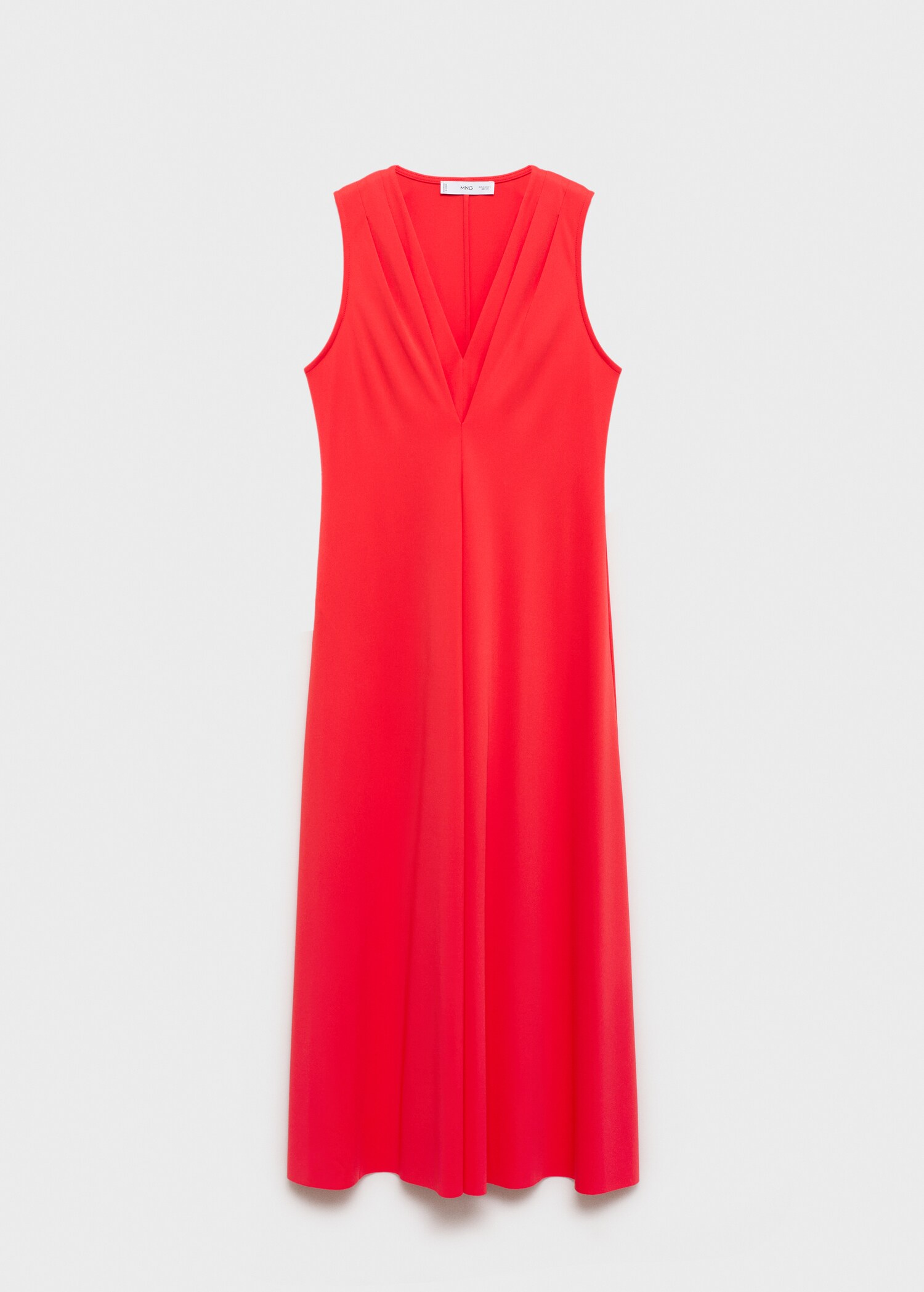 Robe en maille col V - Article sans modèle