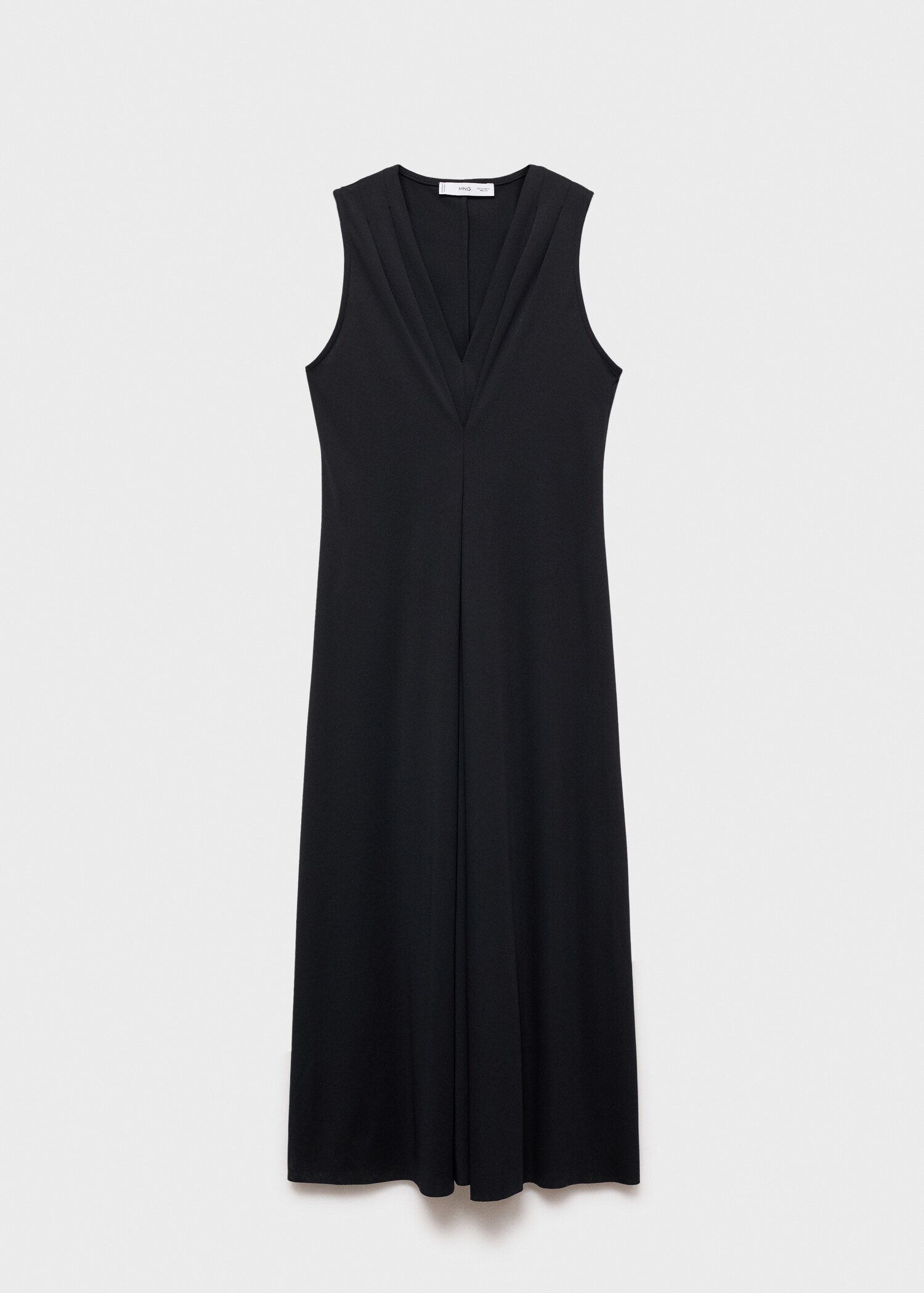 Robe en maille col V - Article sans modèle