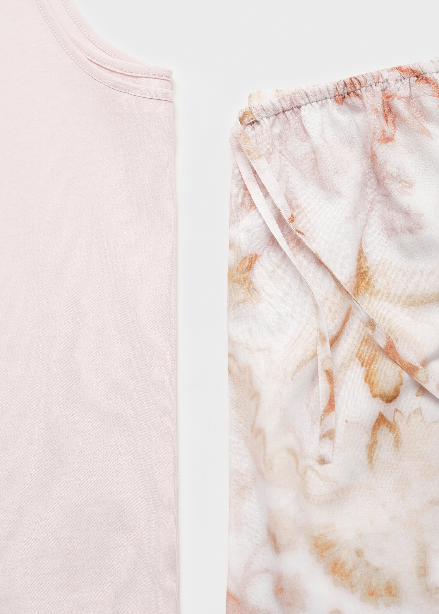 Pyjama-Shorts mit Tropical Print - Detail des Artikels 0