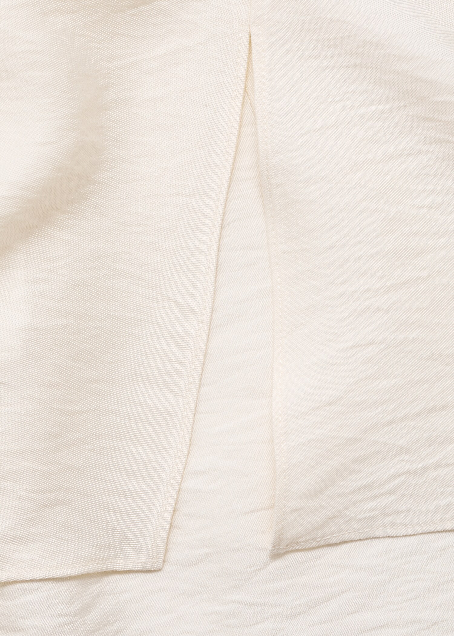 Textured draped blouse - Details of the article 0