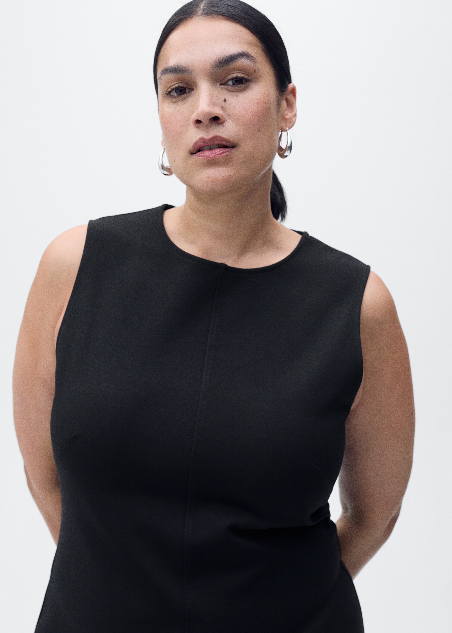 Flared midi-dress - Details of the article 4