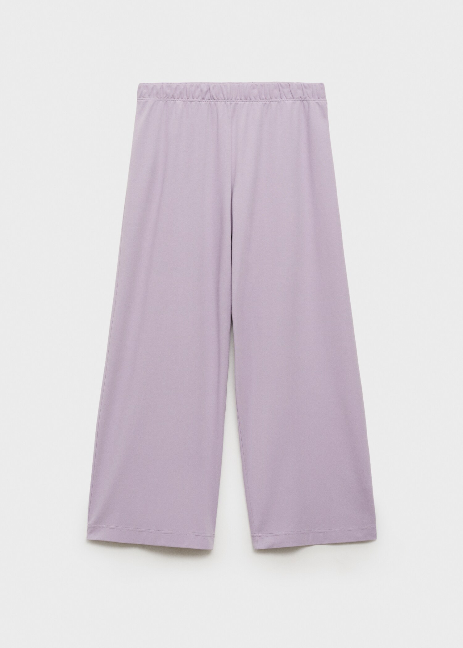 Plain cotton pyjama trousers - Article without model