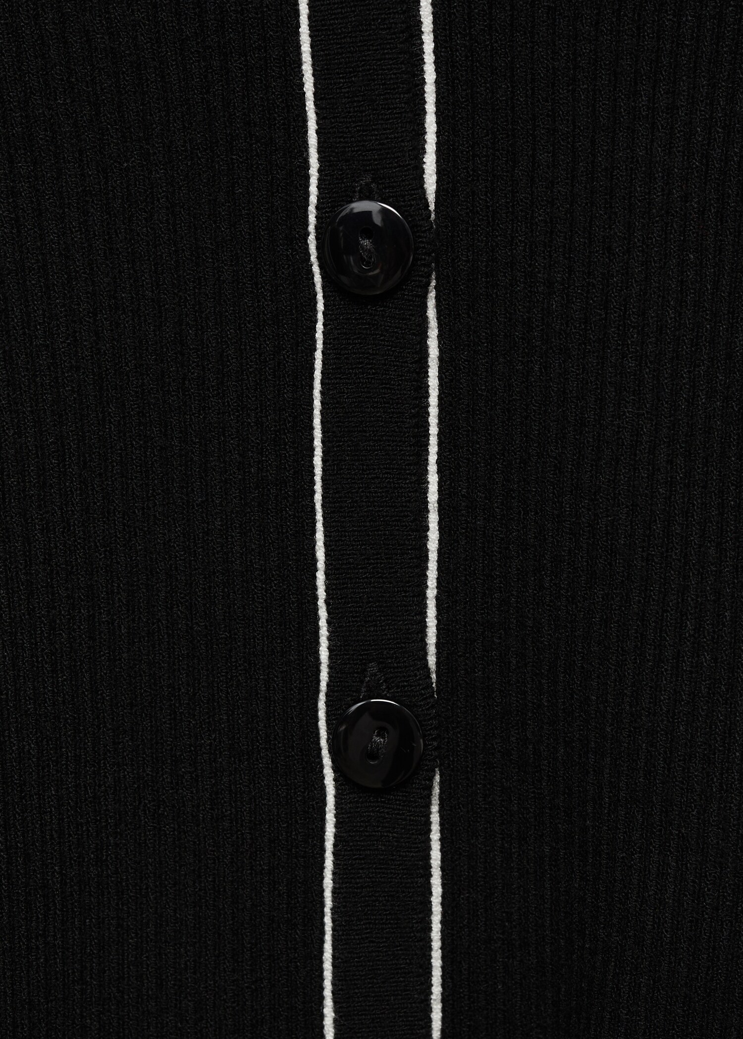 Úpletový kardigan s výstřihem do V - Detail zboží 0