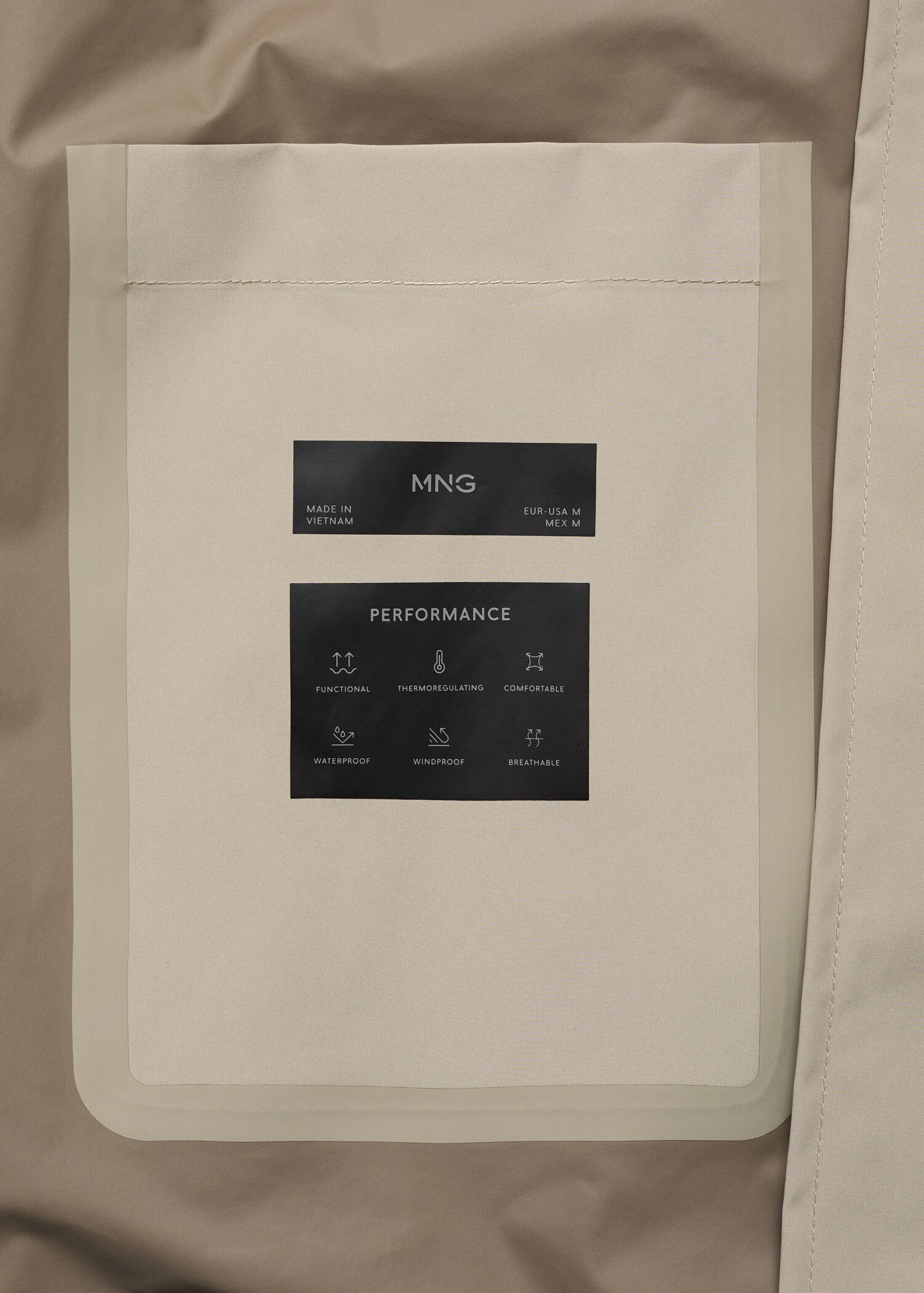 Wasserdichter Parka mit COOLMAX®-Technologie - Detail des Artikels 0