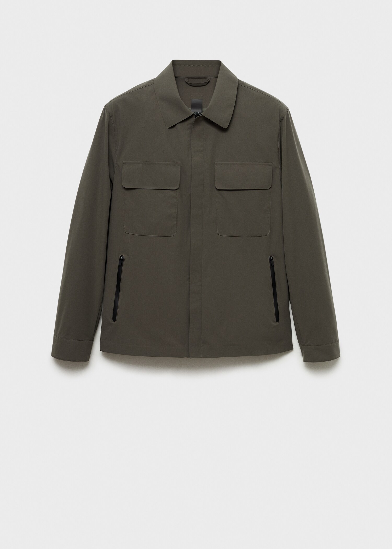 Water-repellent jacket with pockets - Article without model