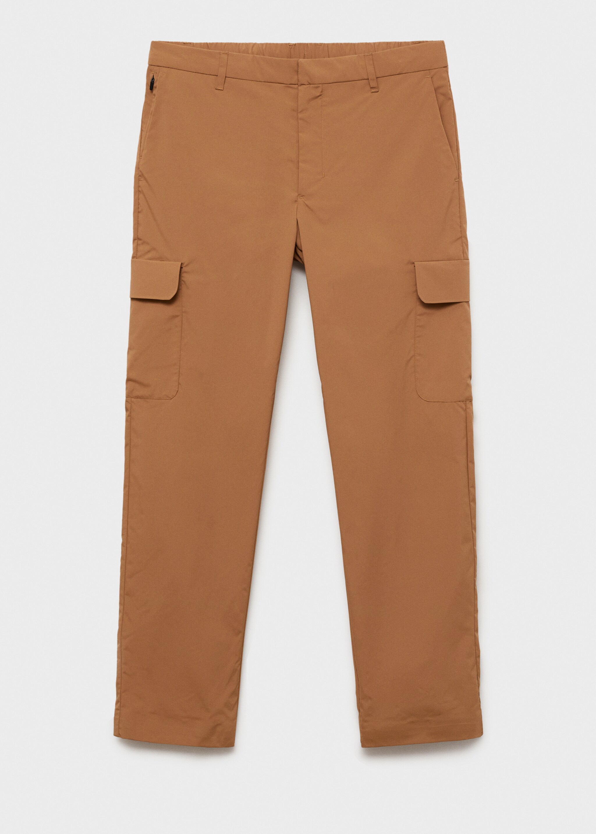Thermoregulating comfort stretch cargo trousers - Article without model, Tobacco Brown. Ref: 87054390-00.
