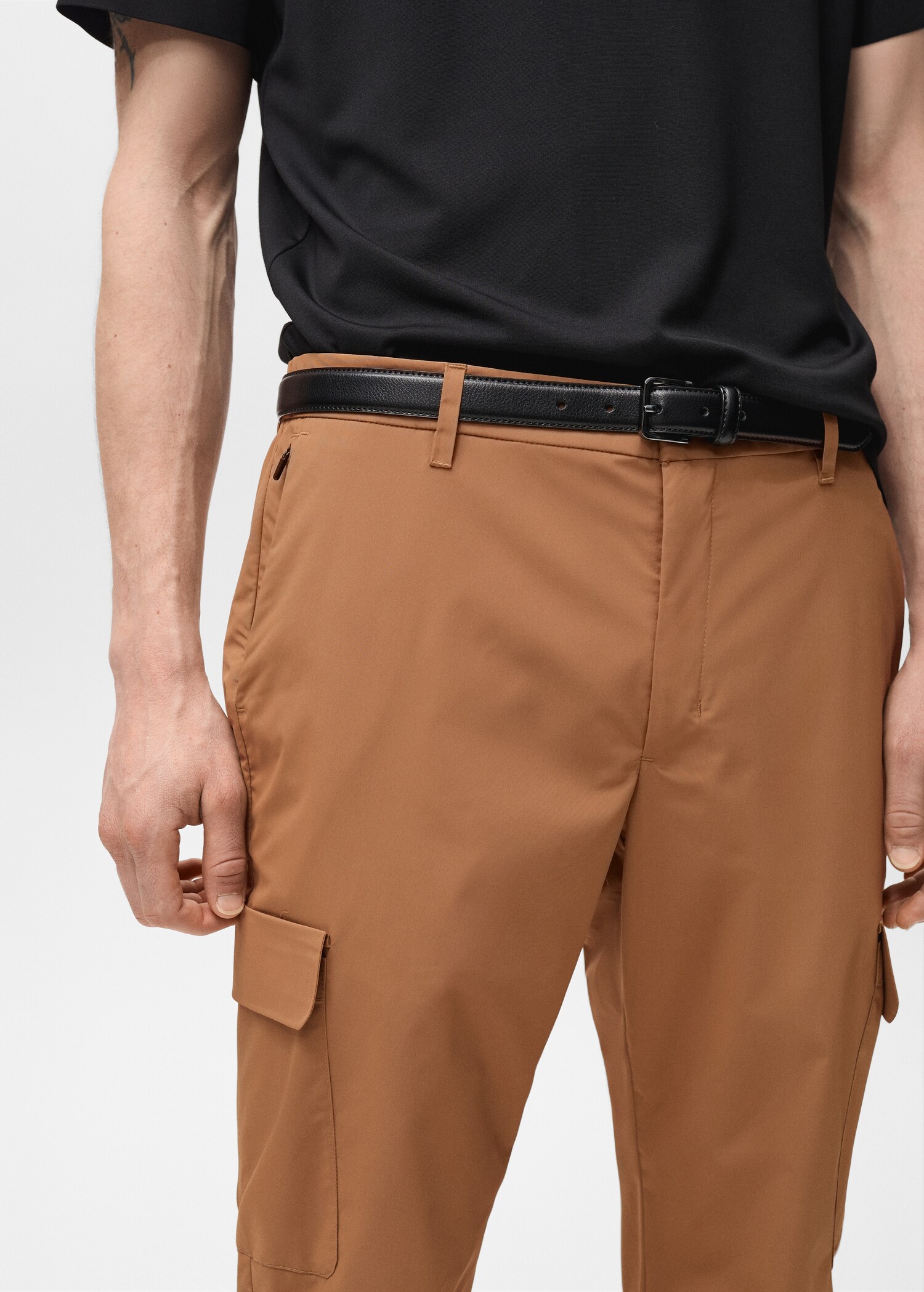 Thermoregulating comfort stretch cargo trousers - Details of the article 1