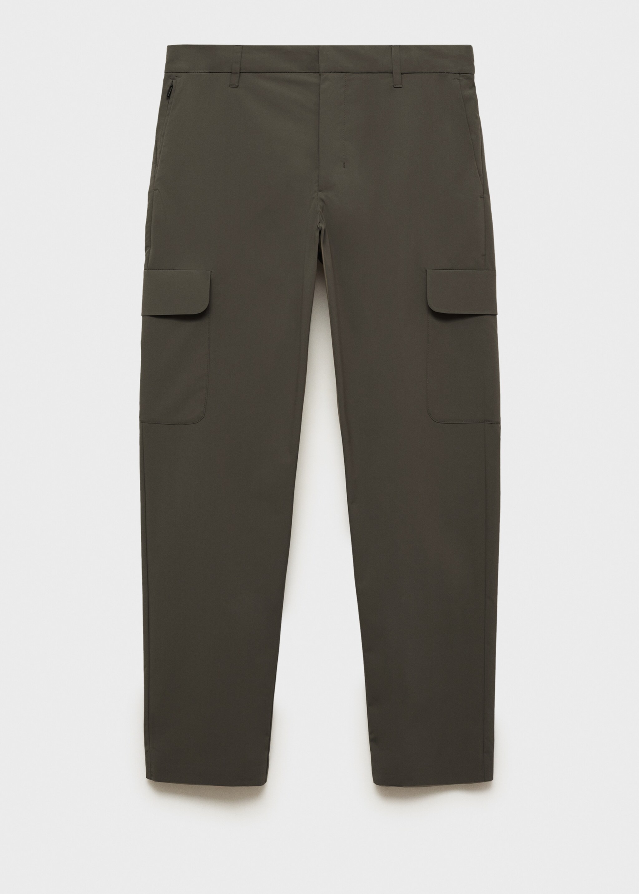 Thermoregulating comfort stretch cargo trousers - Article without model, Medium Green. Ref: 87054390-00.