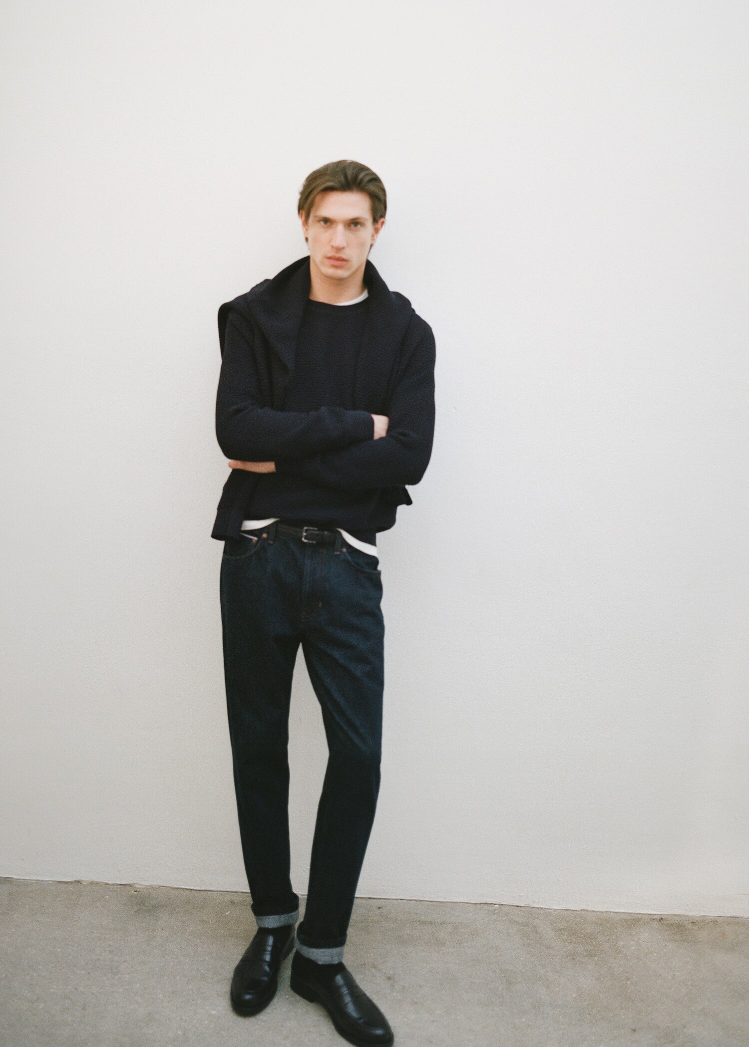 Tapered-fit selvedge jeans - Details of the article 5