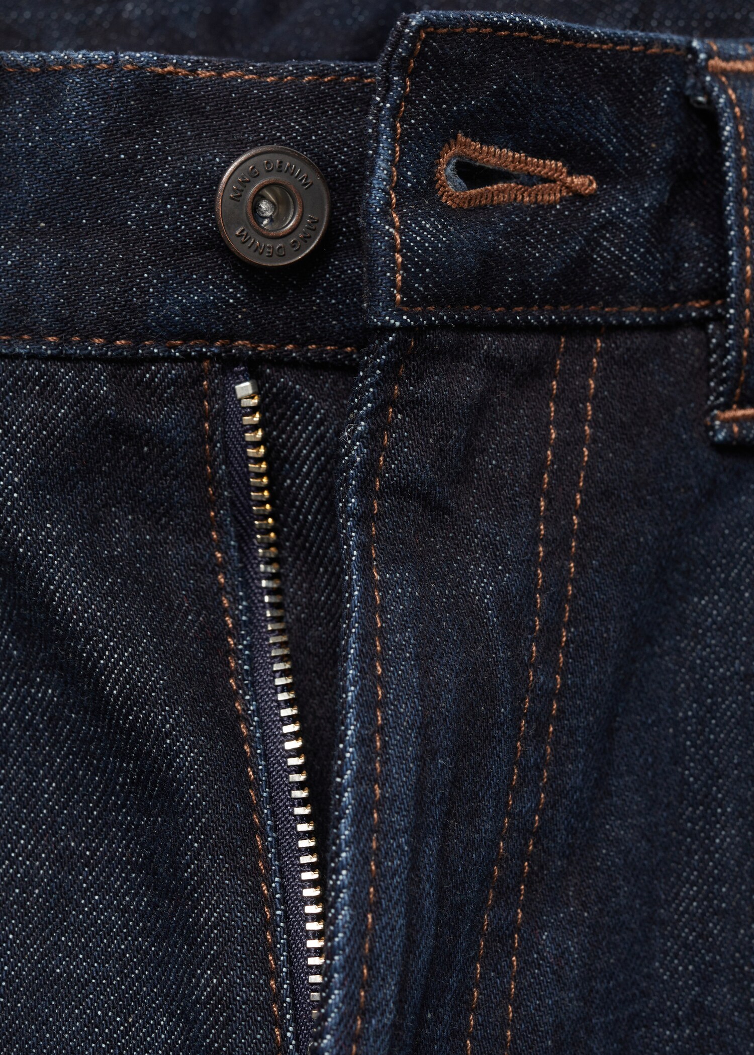 Tapered-fit selvedge jeans - Details of the article 8
