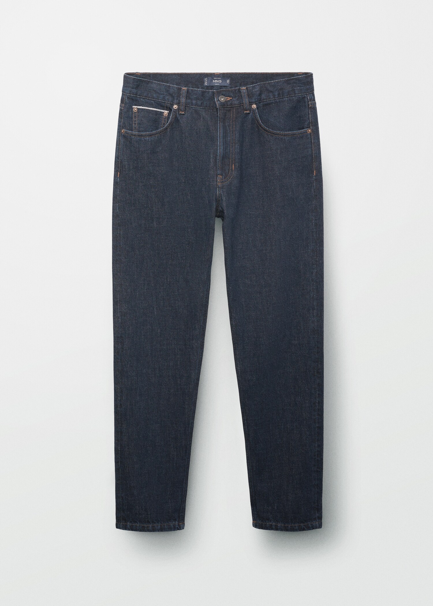 Tapered-fit selvedge jeans - Details of the article 9
