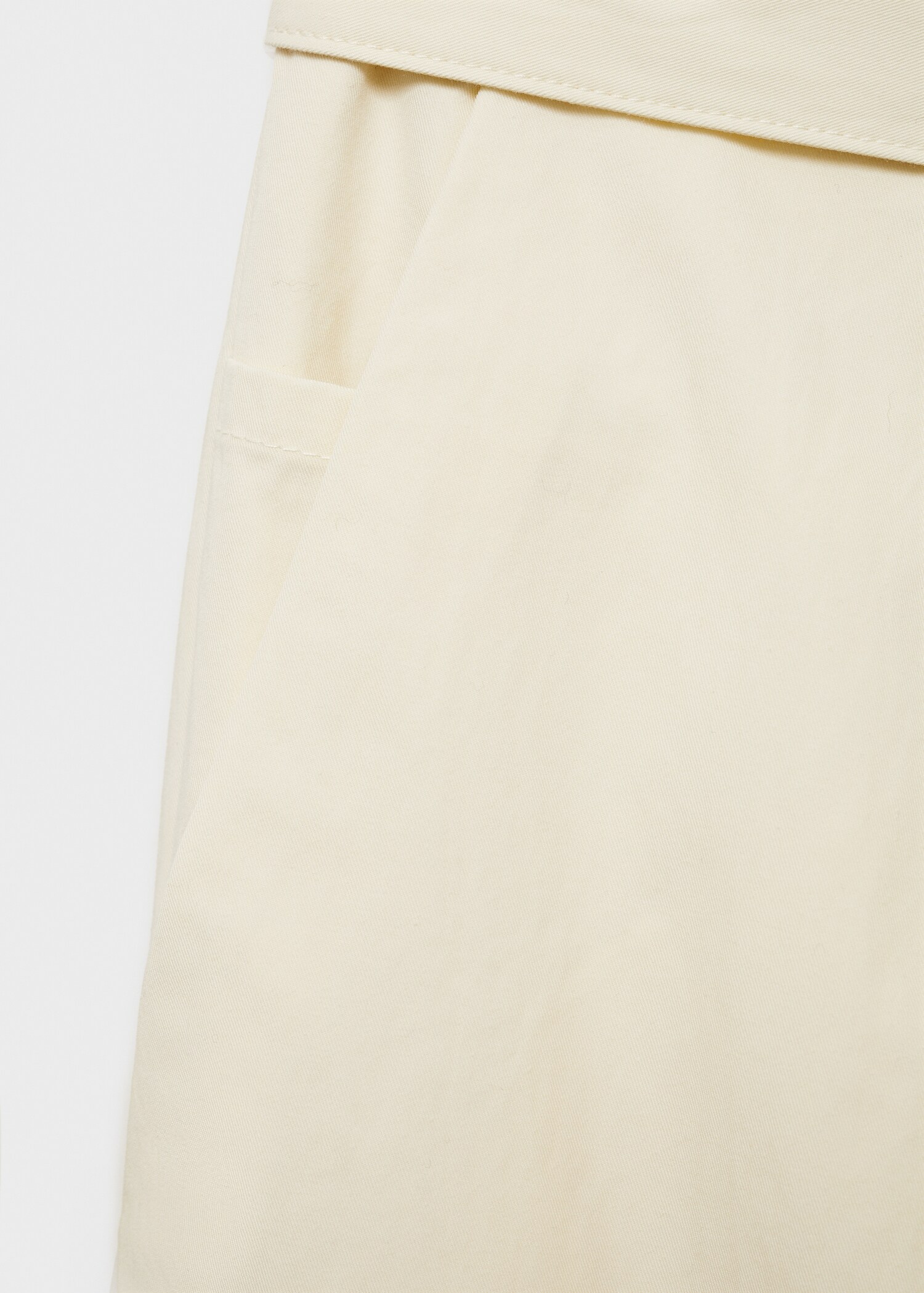 Relaxed-fit trousers with belt - Details of the article 0