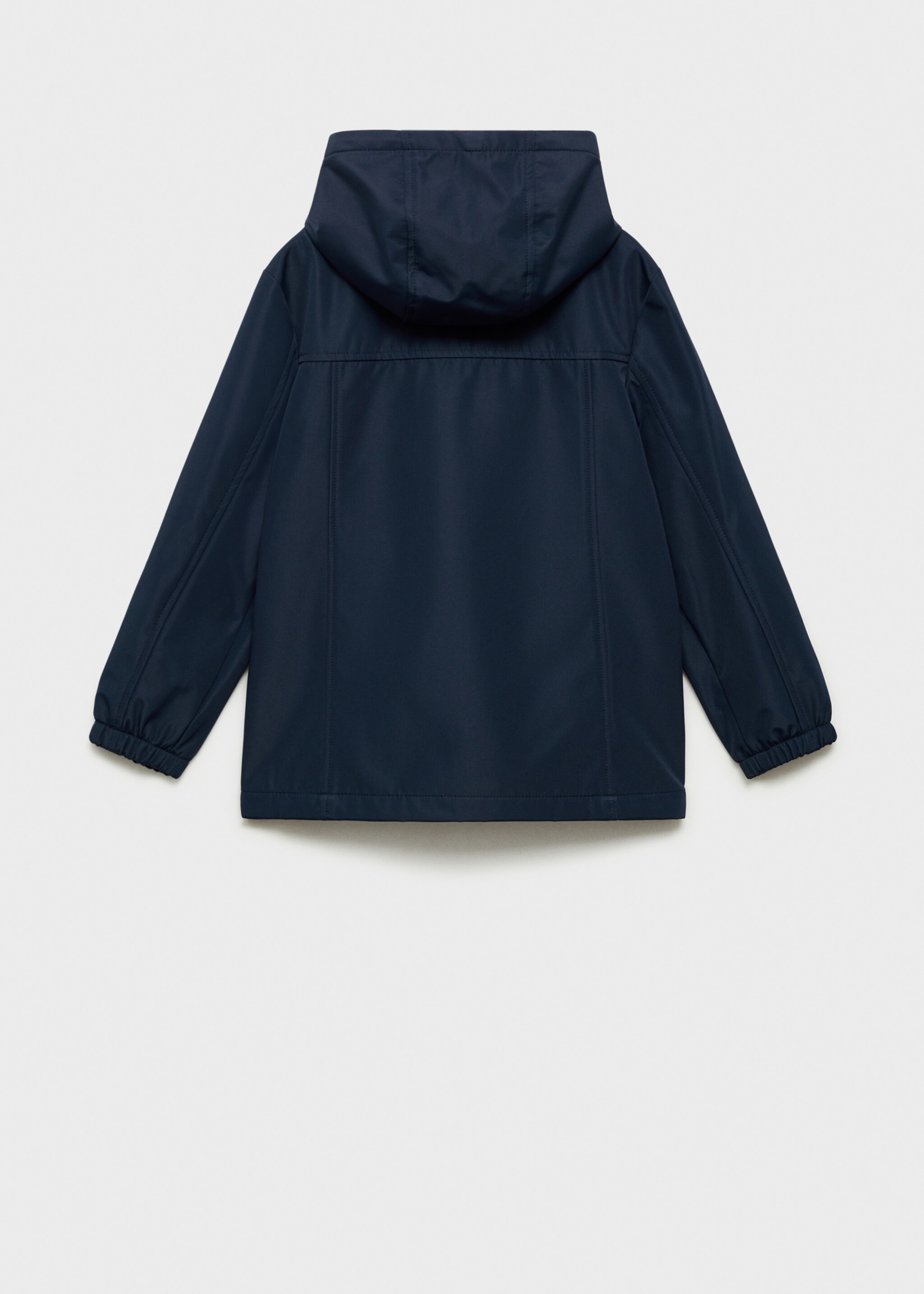 Waterproof parka - Reverse of the article, Dark Navy. Ref: 87054399-00.