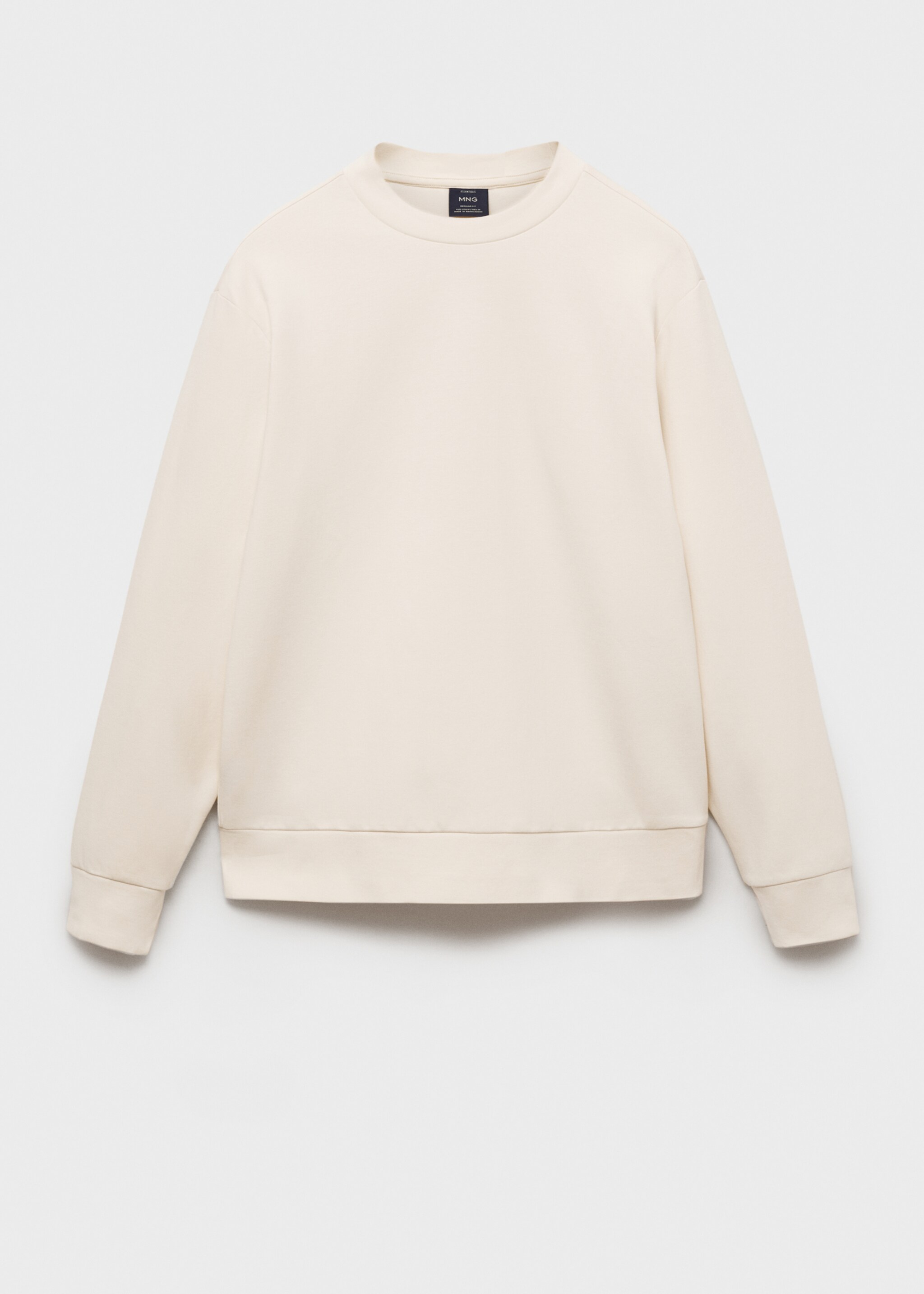 Regular fit pamučna sportska majica - Artikl bez modela, Bjeličasta. Ref: 87054409-00.