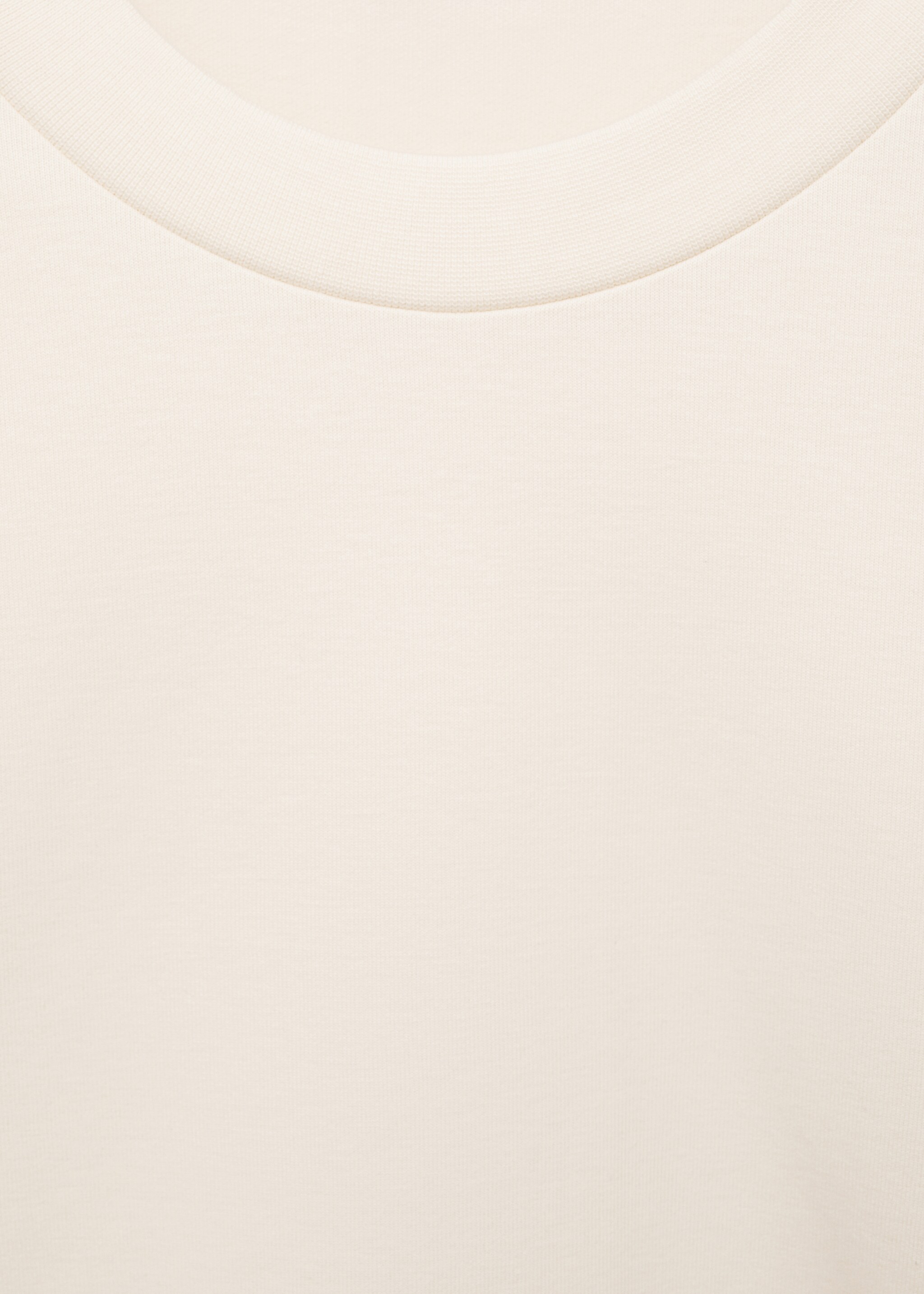 Regular fit pamučna sportska majica - Detalji artikla 8, Bjeličasta. Ref: 87054409-00.