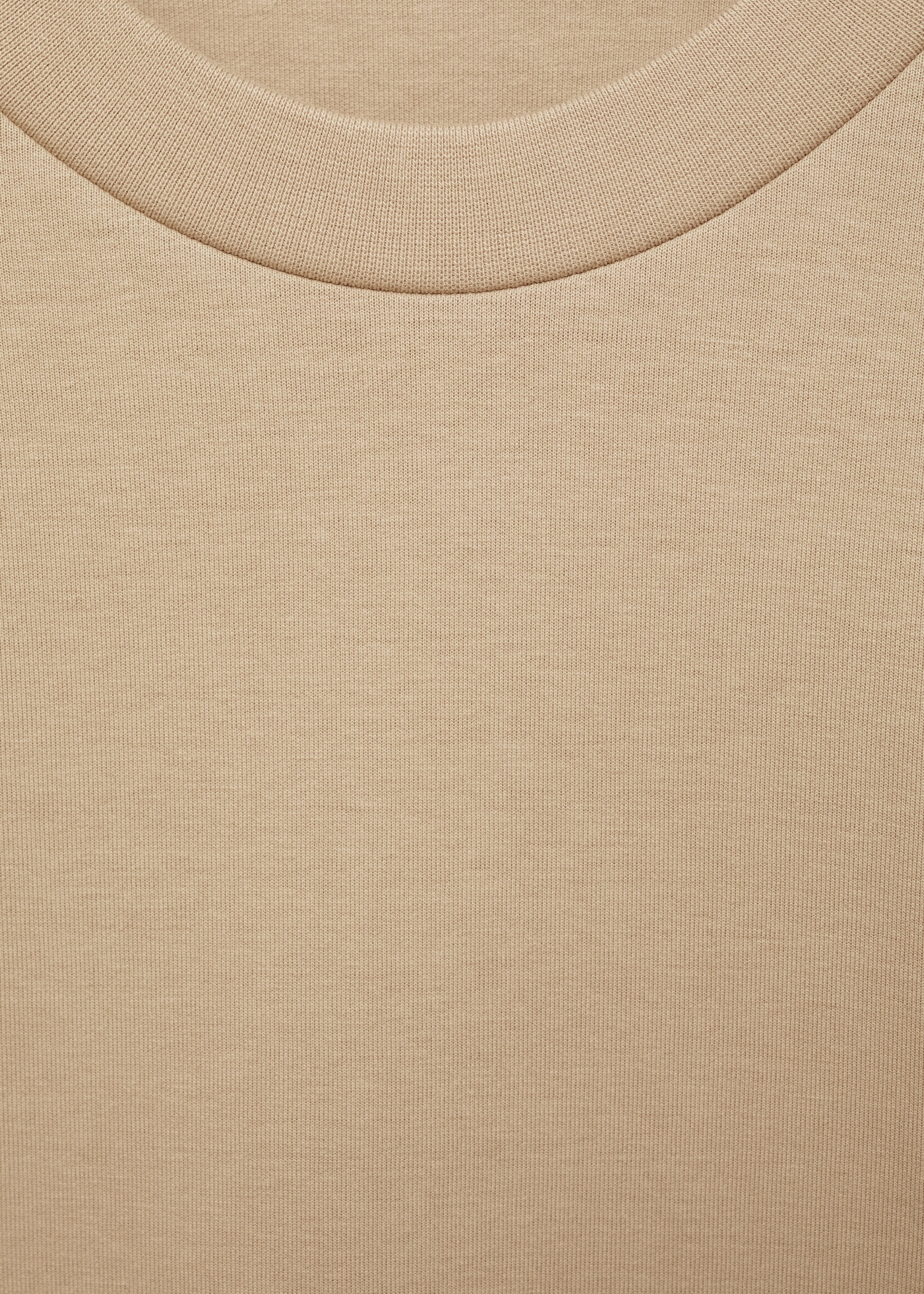 Bavlněná mikina regular fit - Detail zboží 8, Středně hnědá. Ref: 87054409-00.