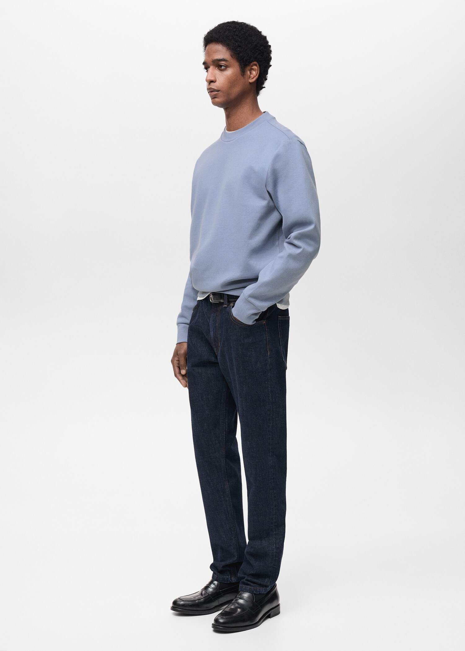 Regular-Fit-Sweatshirt aus Baumwolle - Detail des Artikels 2