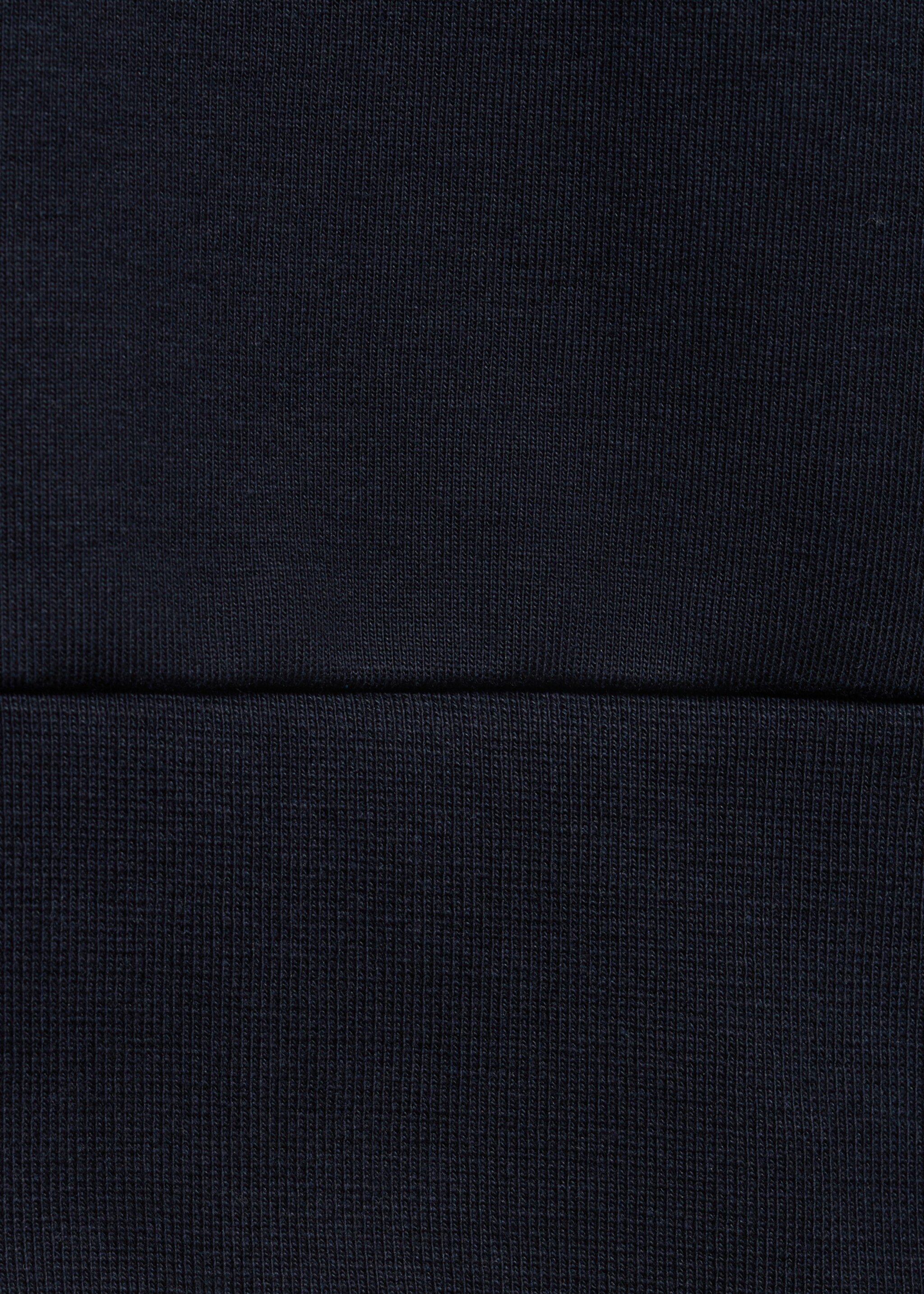 Regular-Fit-Sweatshirt aus Baumwolle - Detail des Artikels 0, Nachtblau. Ref: 87054409-00.