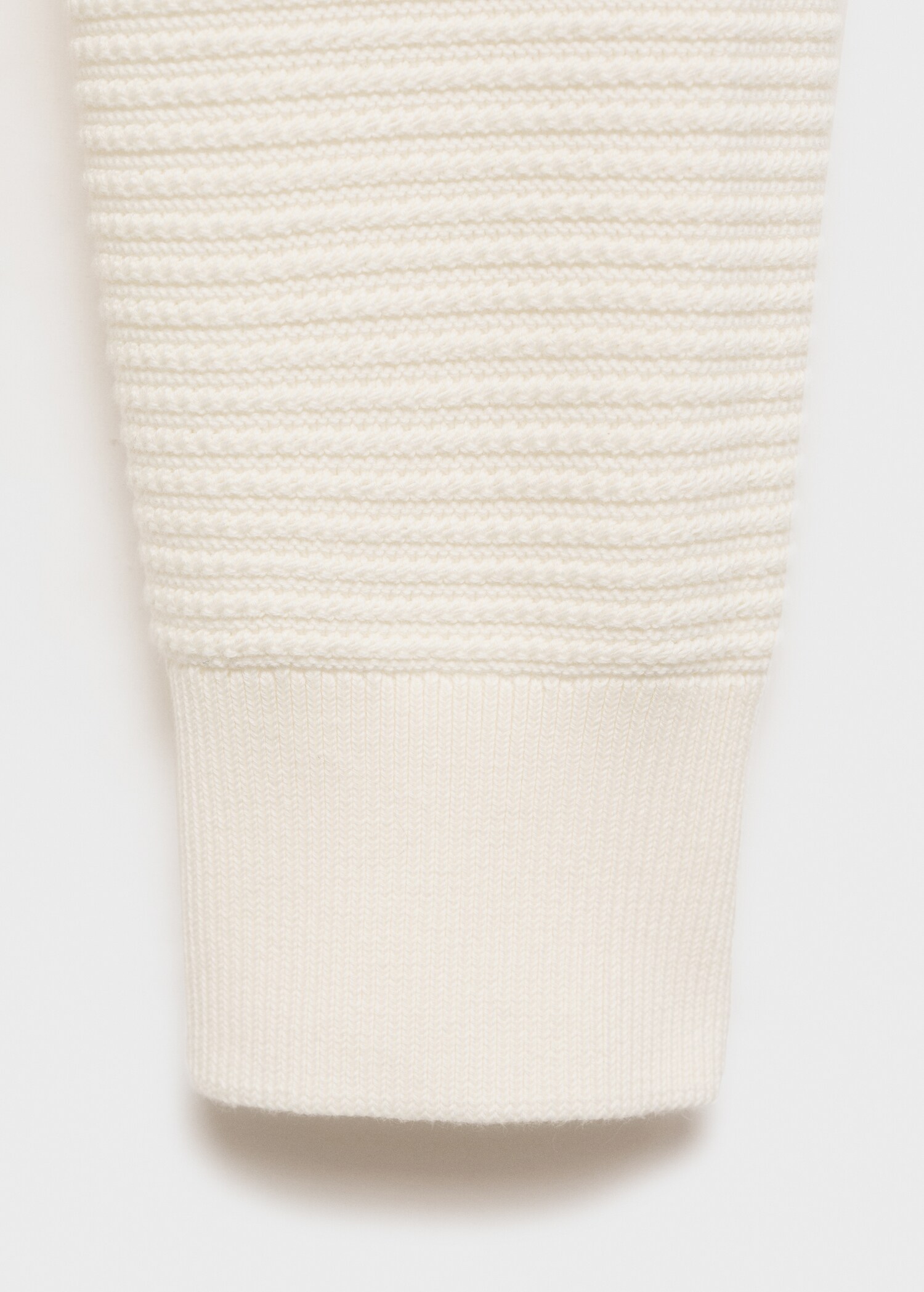 100% cotton braided sweater - Details of the article 0