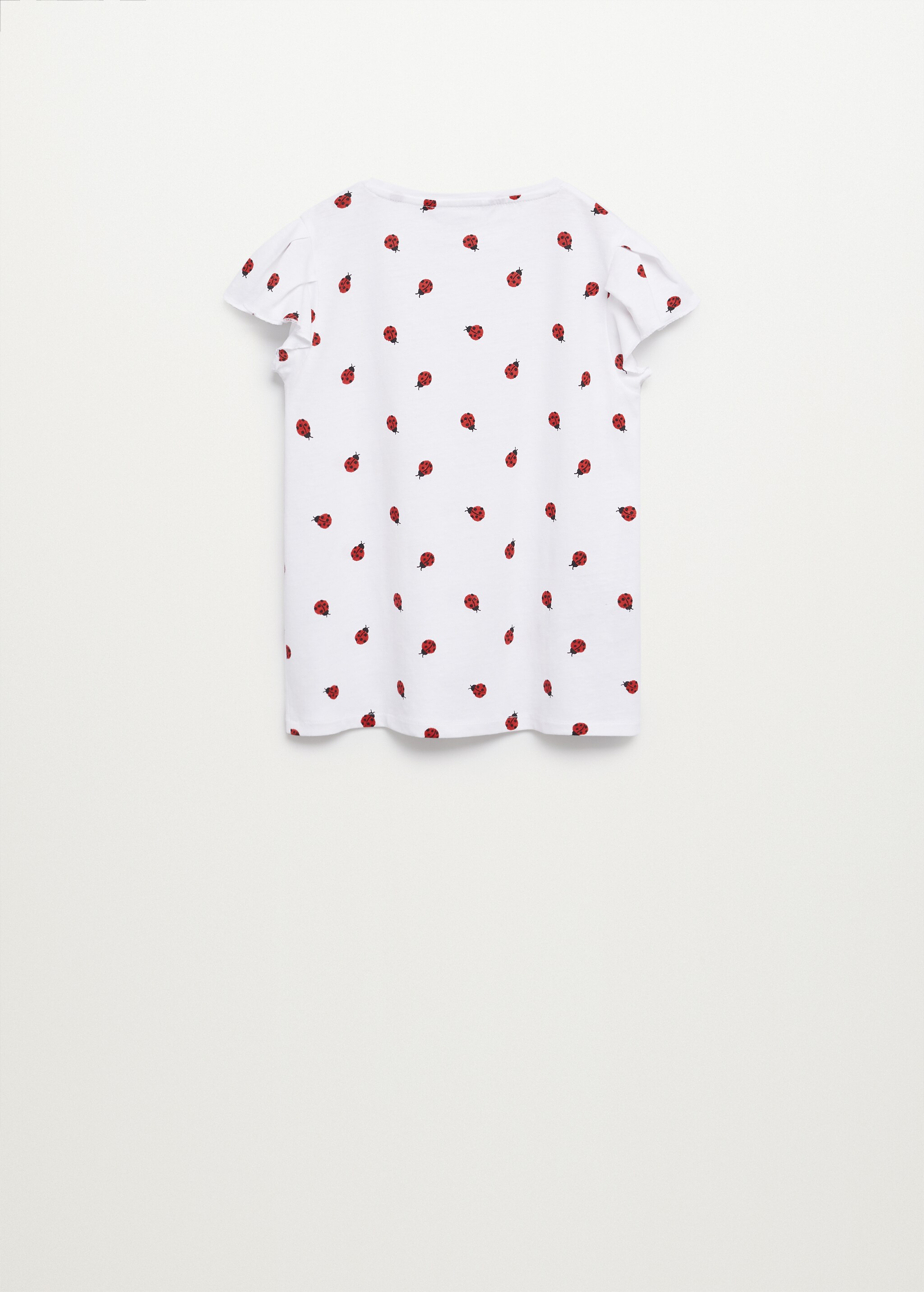 Camiseta algodón orgánico volante - Reverso del artículo