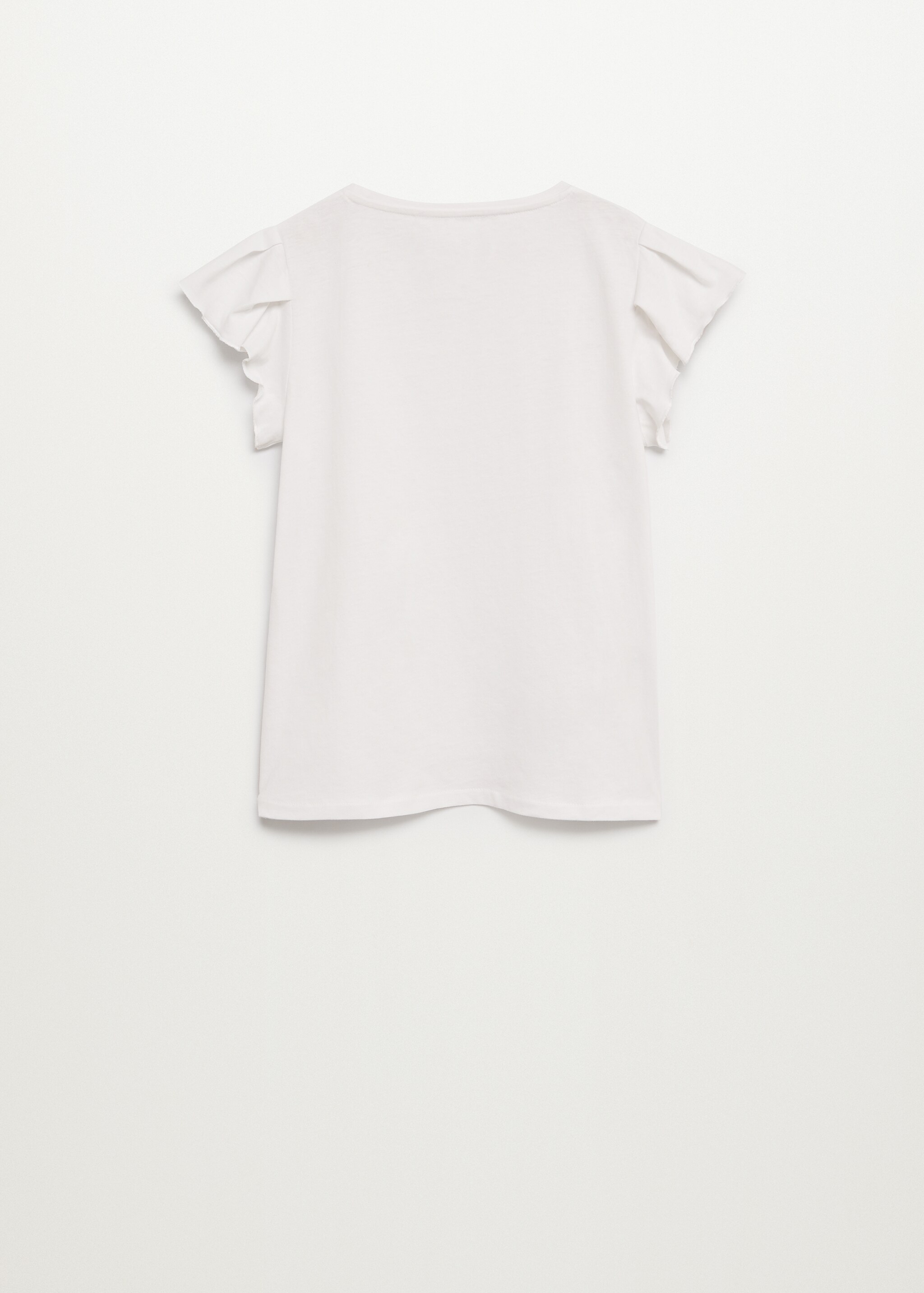 Camiseta algodón orgánico volante - Reverso del artículo
