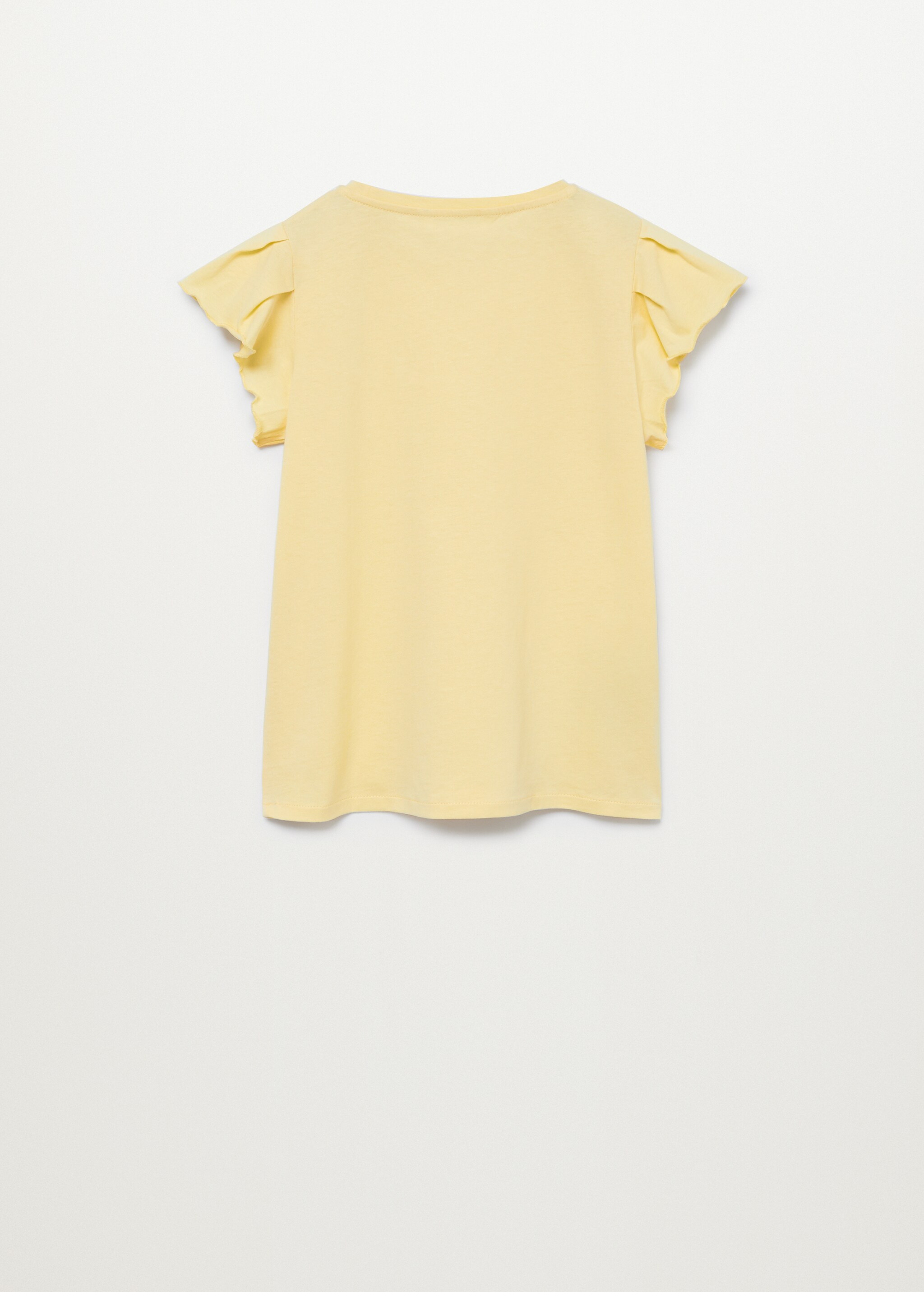 Camiseta algodón orgánico volante - Reverso del artículo