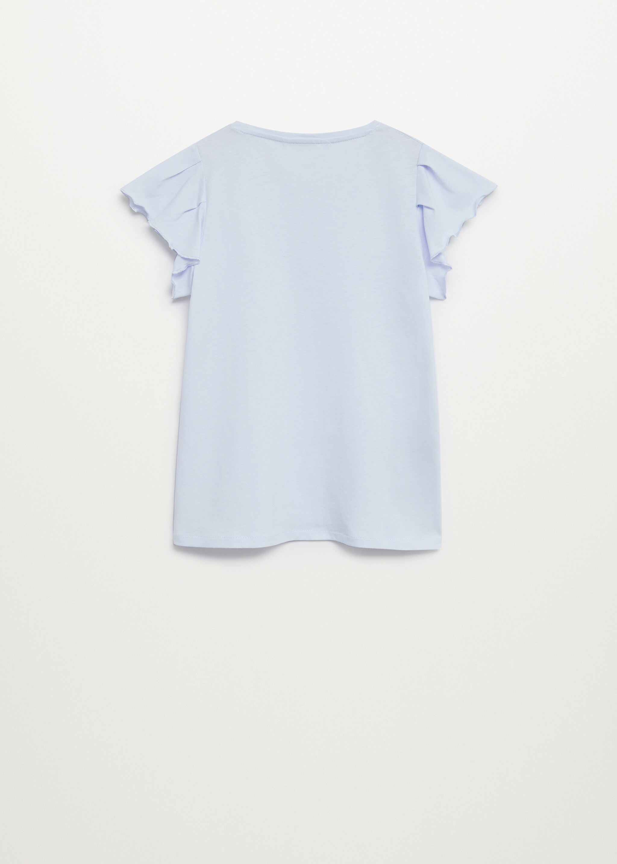 Camiseta algodón orgánico volante - Reverso del artículo