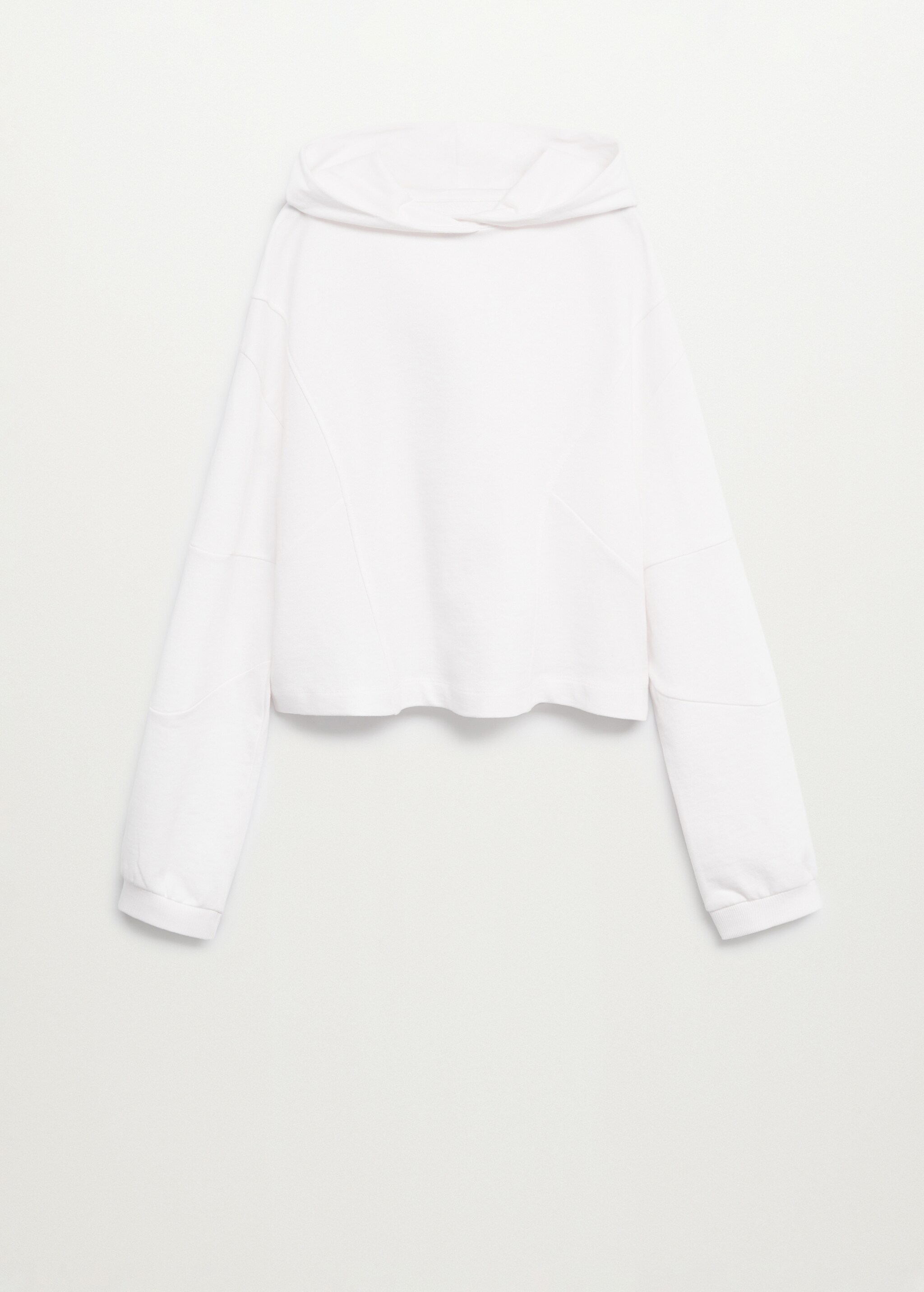 Sudadera oversize algodón  - Artículo sin modelo